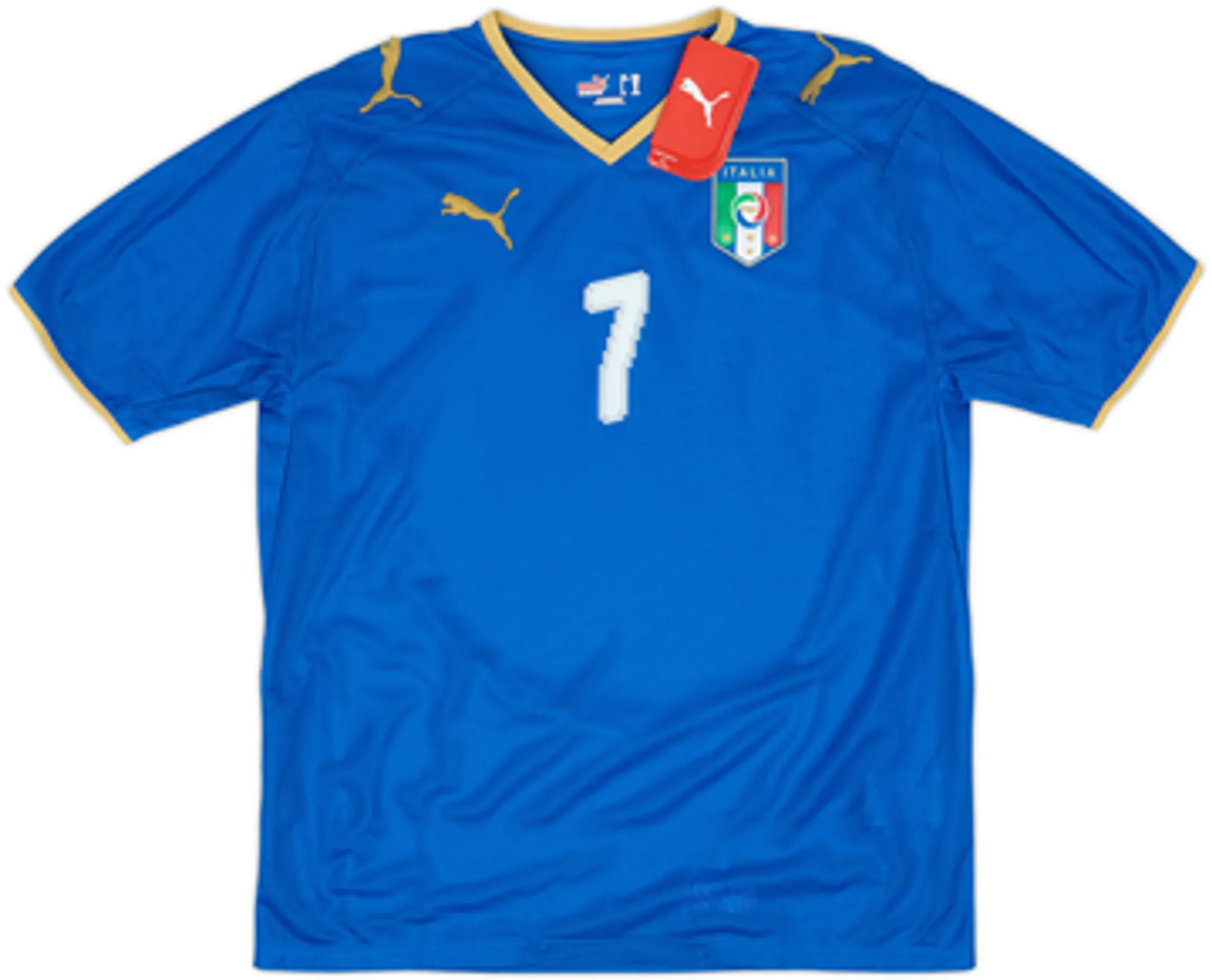 2007-08 Italy Home Shirt Del Piero #7 (L)