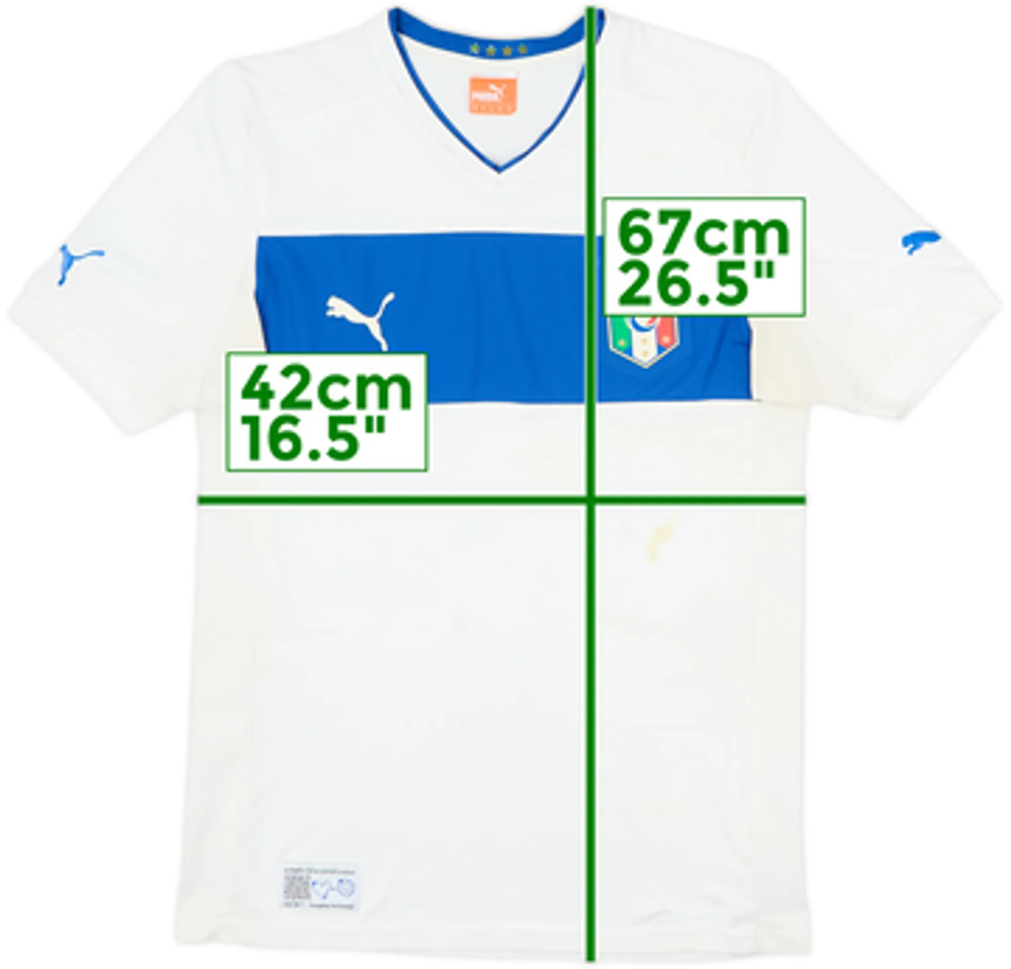 2012-13 Italy Away Shirt - 5/10 - (M)