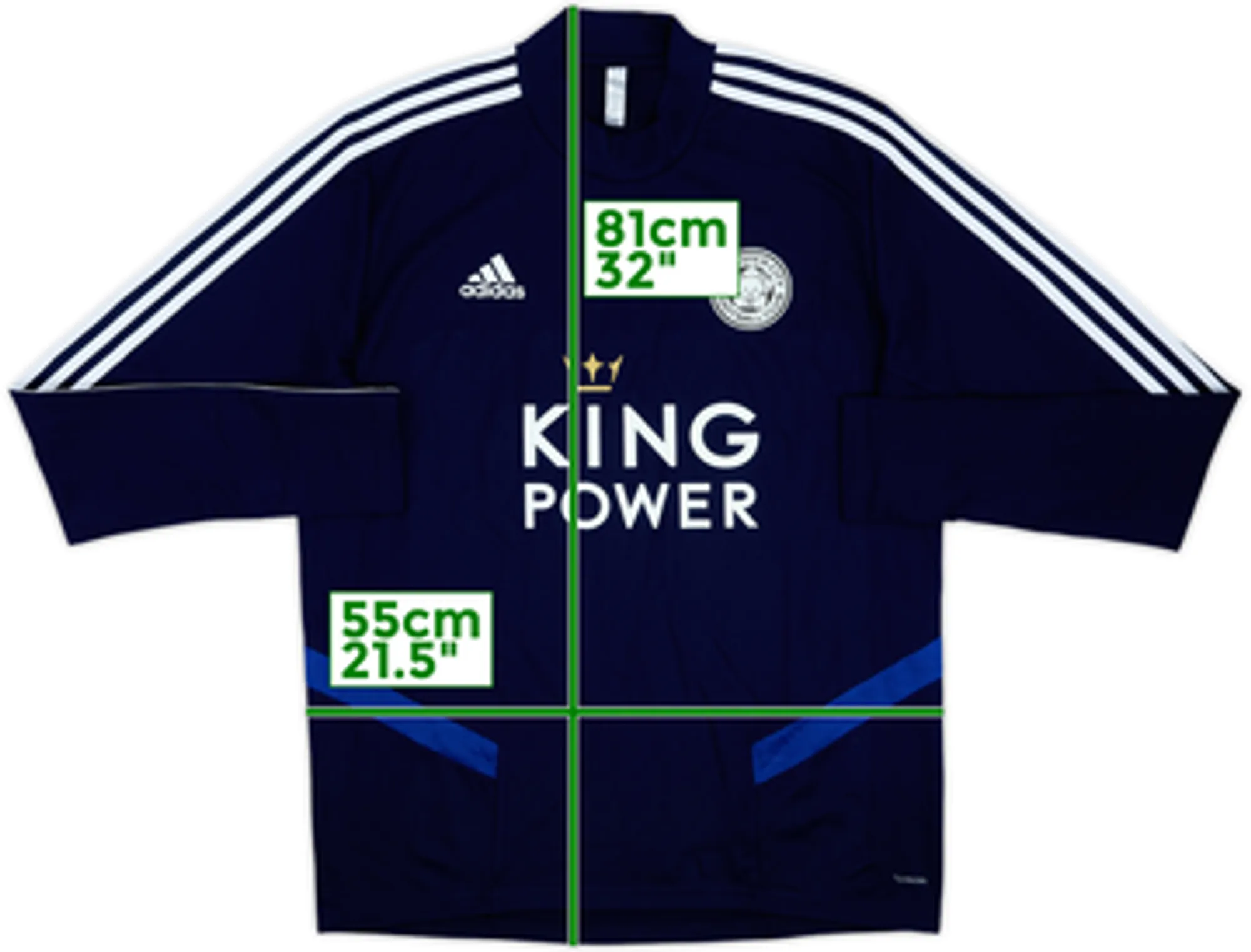 2018-19 Leicester adidas Training Top - 8/10 - (L)