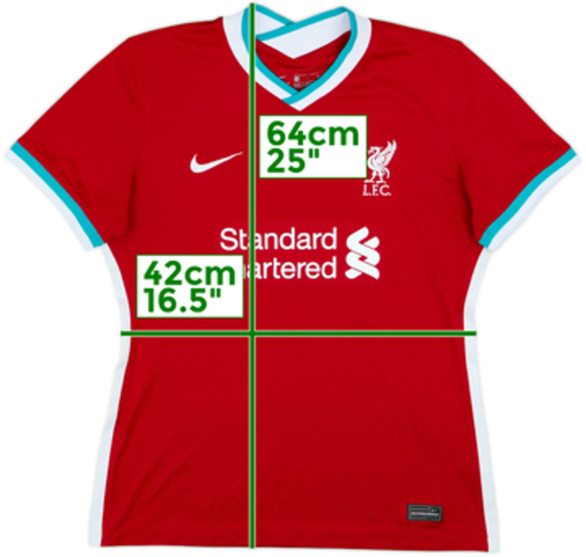 2020-21 Liverpool Home Shirt - 9/10 - (Women's M)