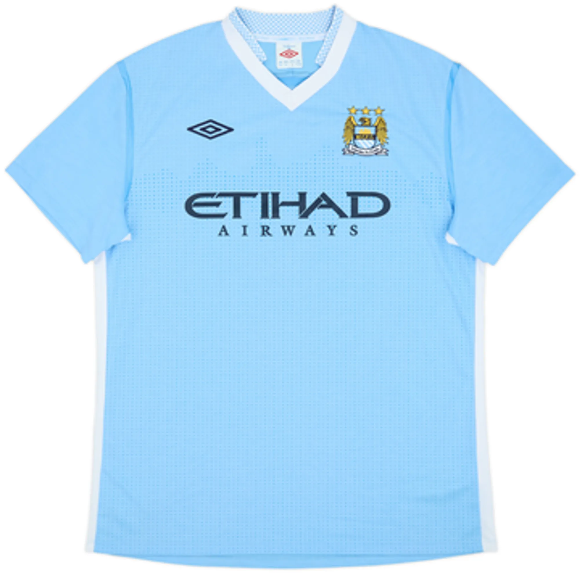 2011-12 Manchester City Home Shirt Nasri #19 - 9/10 - (L)
