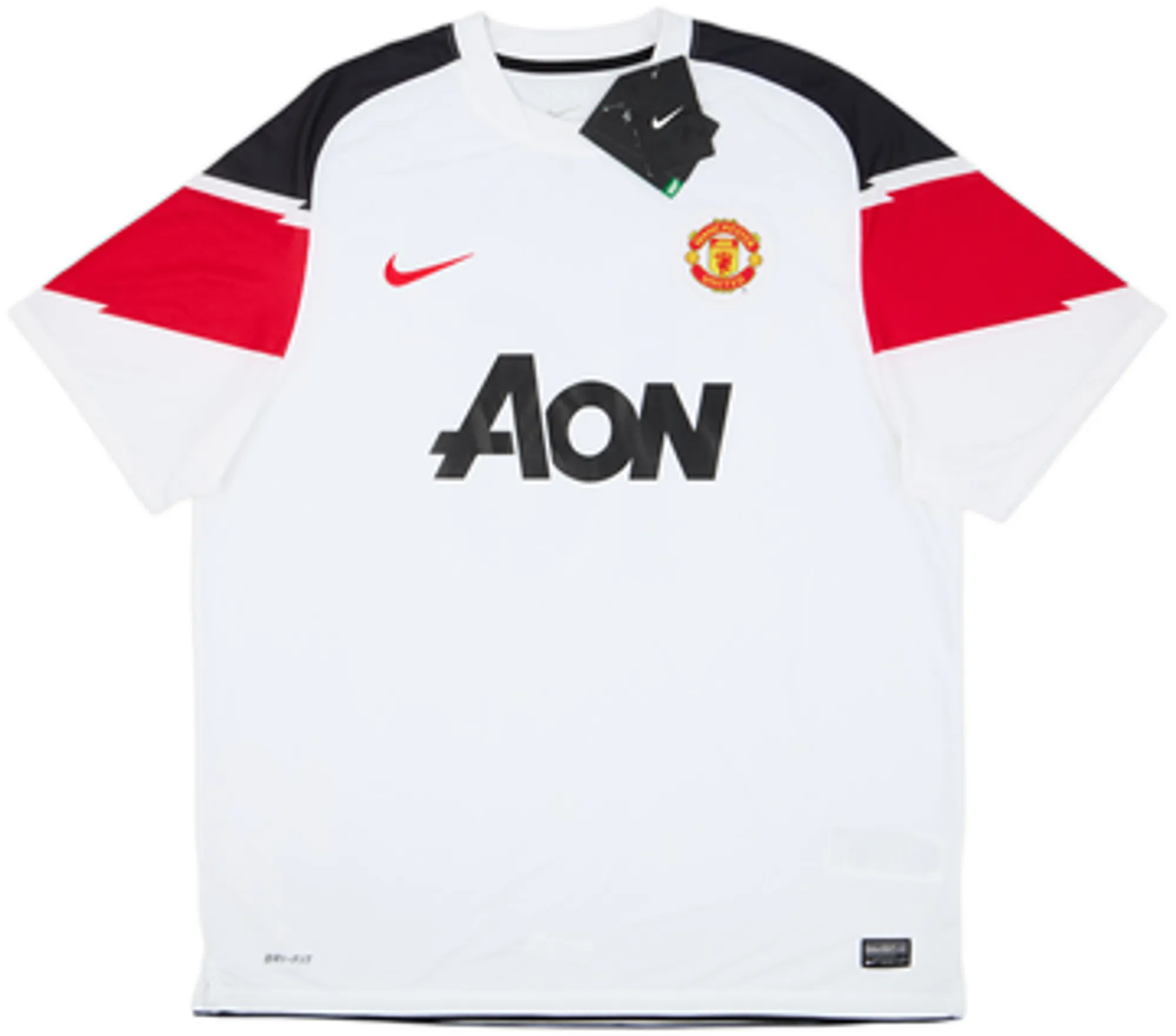 2010-12 Manchester United Away Shirt Carrick #16 (XL)