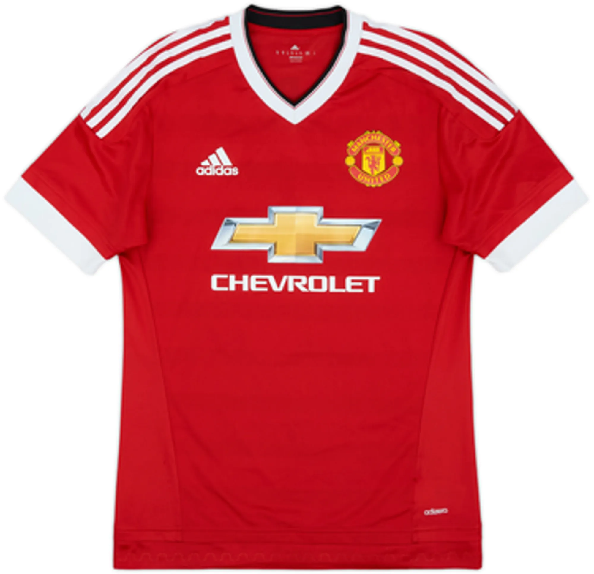 2015-16 Manchester United Authentic Home Shirt Carrick #16 - 6/10 - (M)