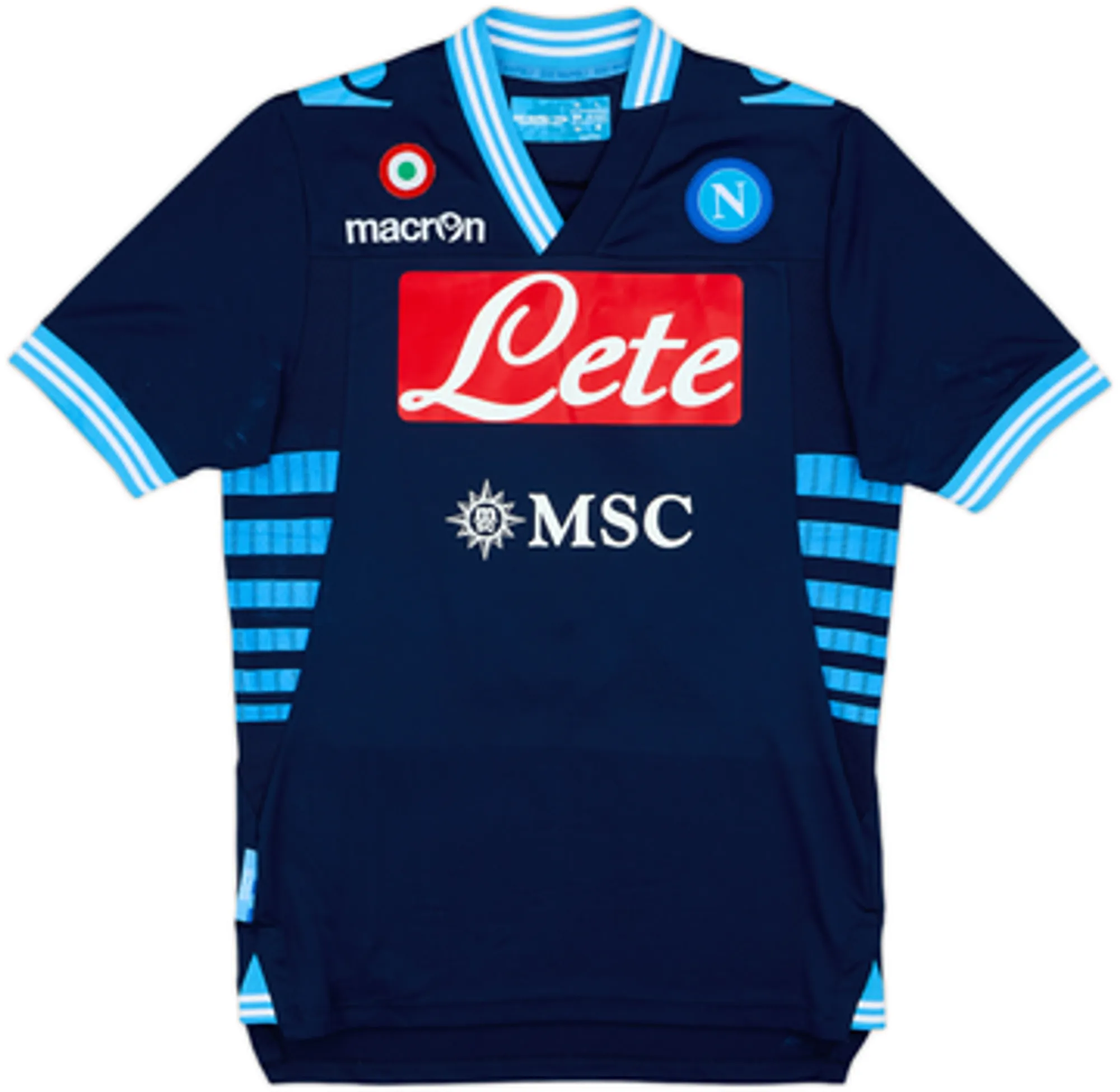 2012-13 Napoli Away Shirt Cavani #7 - 7/10 - (L)