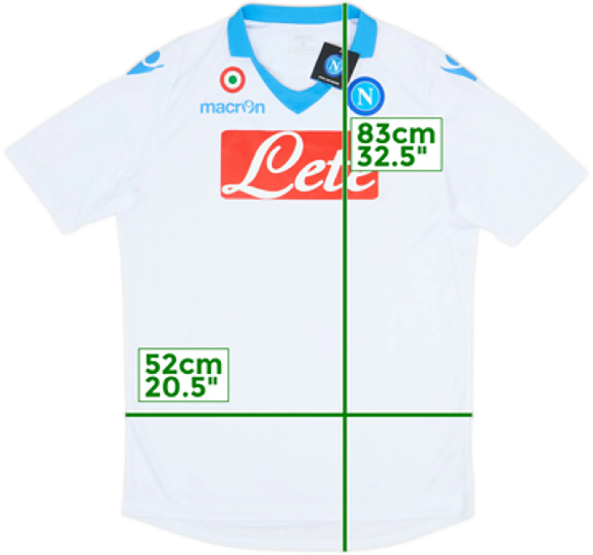 2014-15 Napoli European Third Shirt (XL)