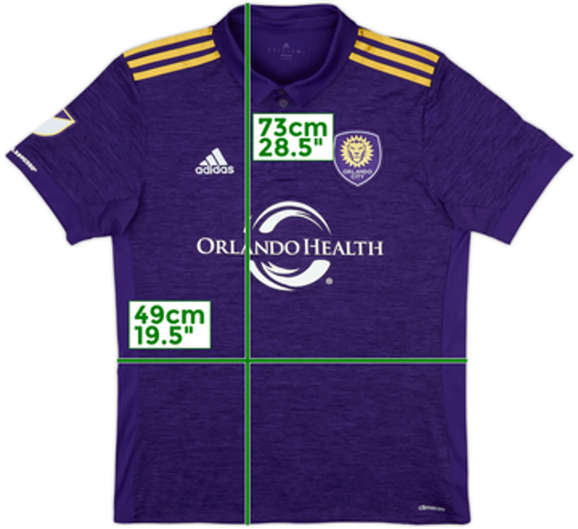 2017 Orlando City Home Shirt - 7/10 - (M)