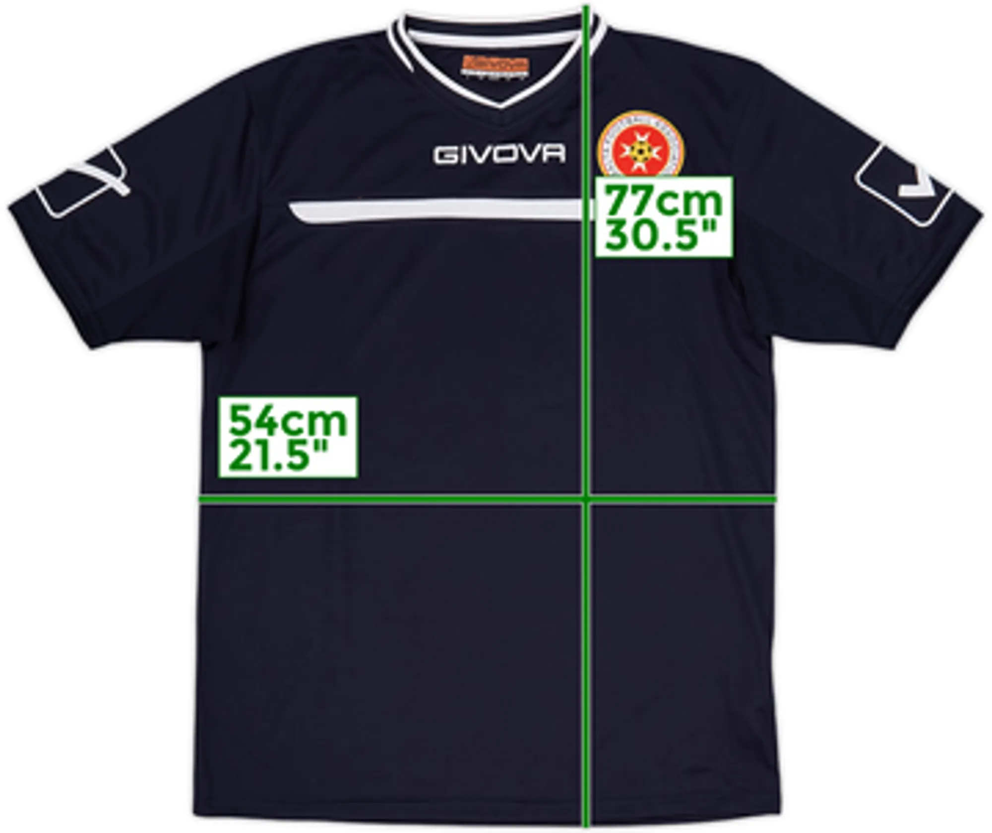 2020-22 Malta Givova Training Shirt - 8/10 - (L)