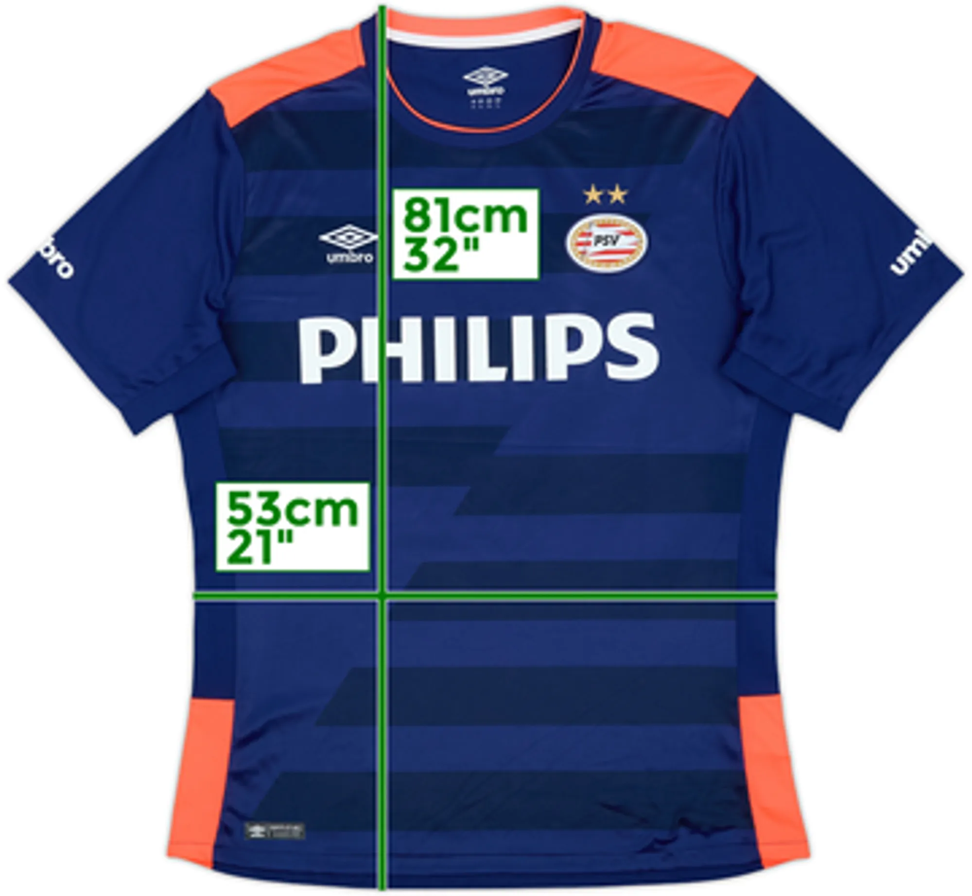 2015-16 PSV Away Shirt - 8/10 - (XL)