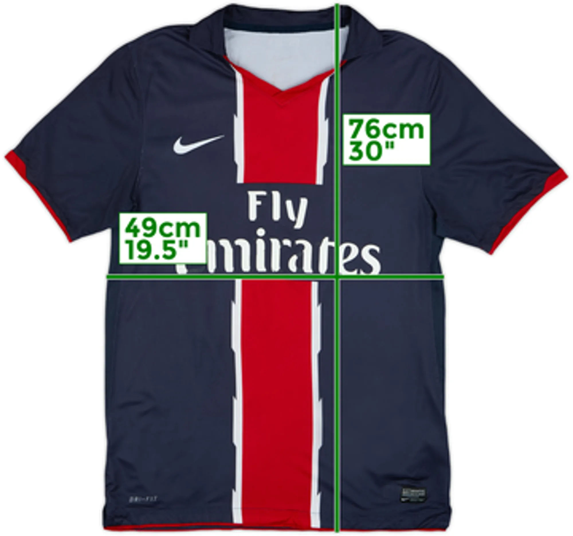 2010-11 Paris Saint-Germain Away Shirt - 4/10 - (M)