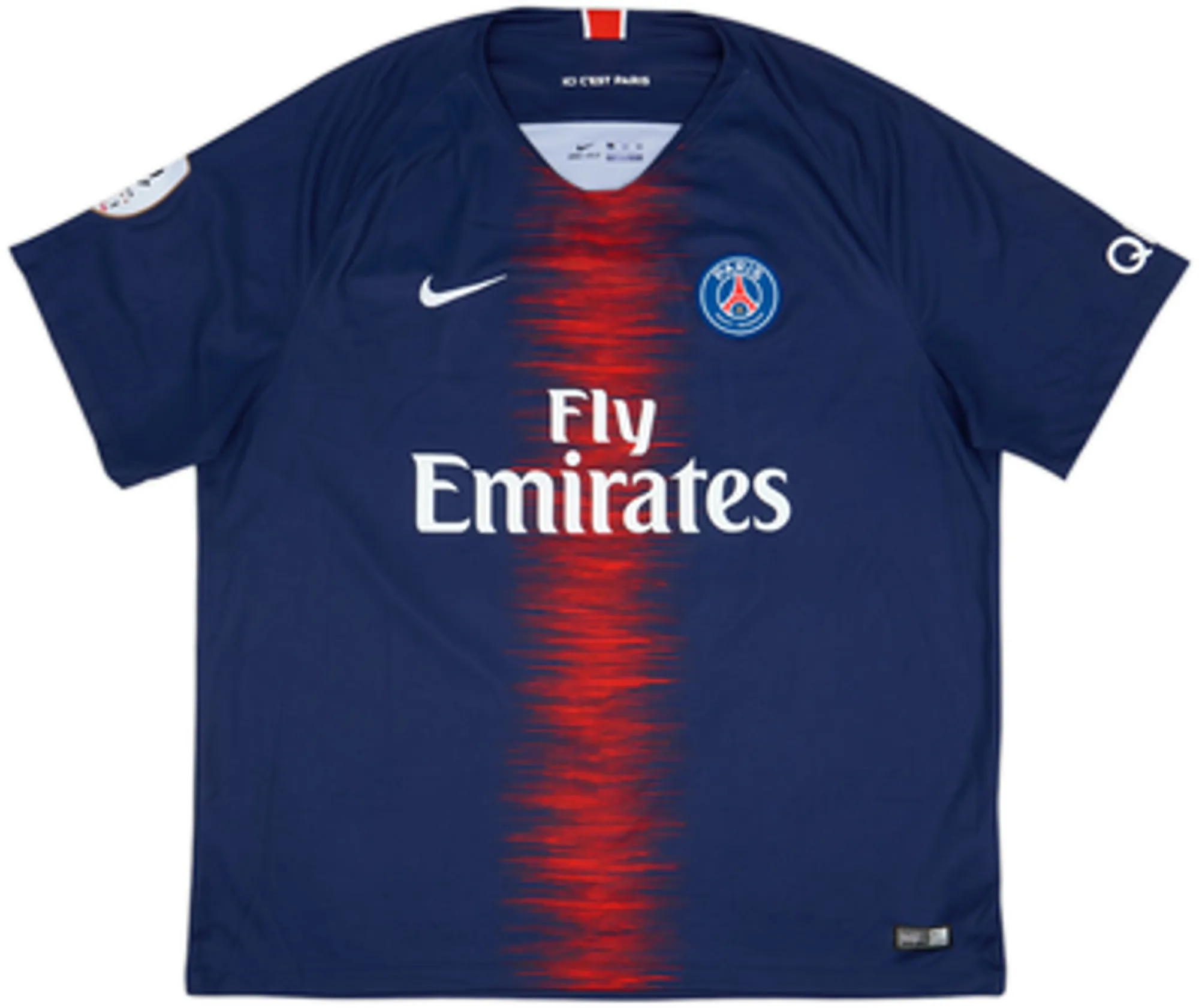 2018-19 Paris Saint-Germain Home Shirt Neymar Jr #10 - 6/10 - (S)