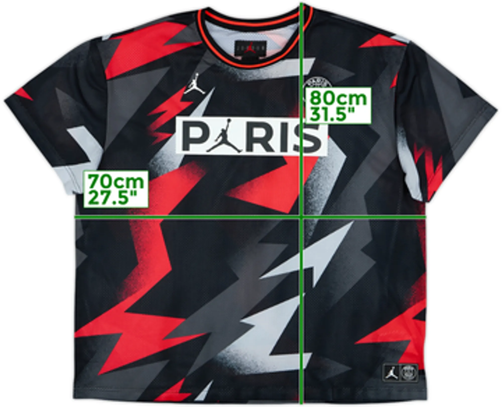 2019-20 Paris Saint-Germain Nike/Jordan Training Shirt - 10/10 - (XXL)