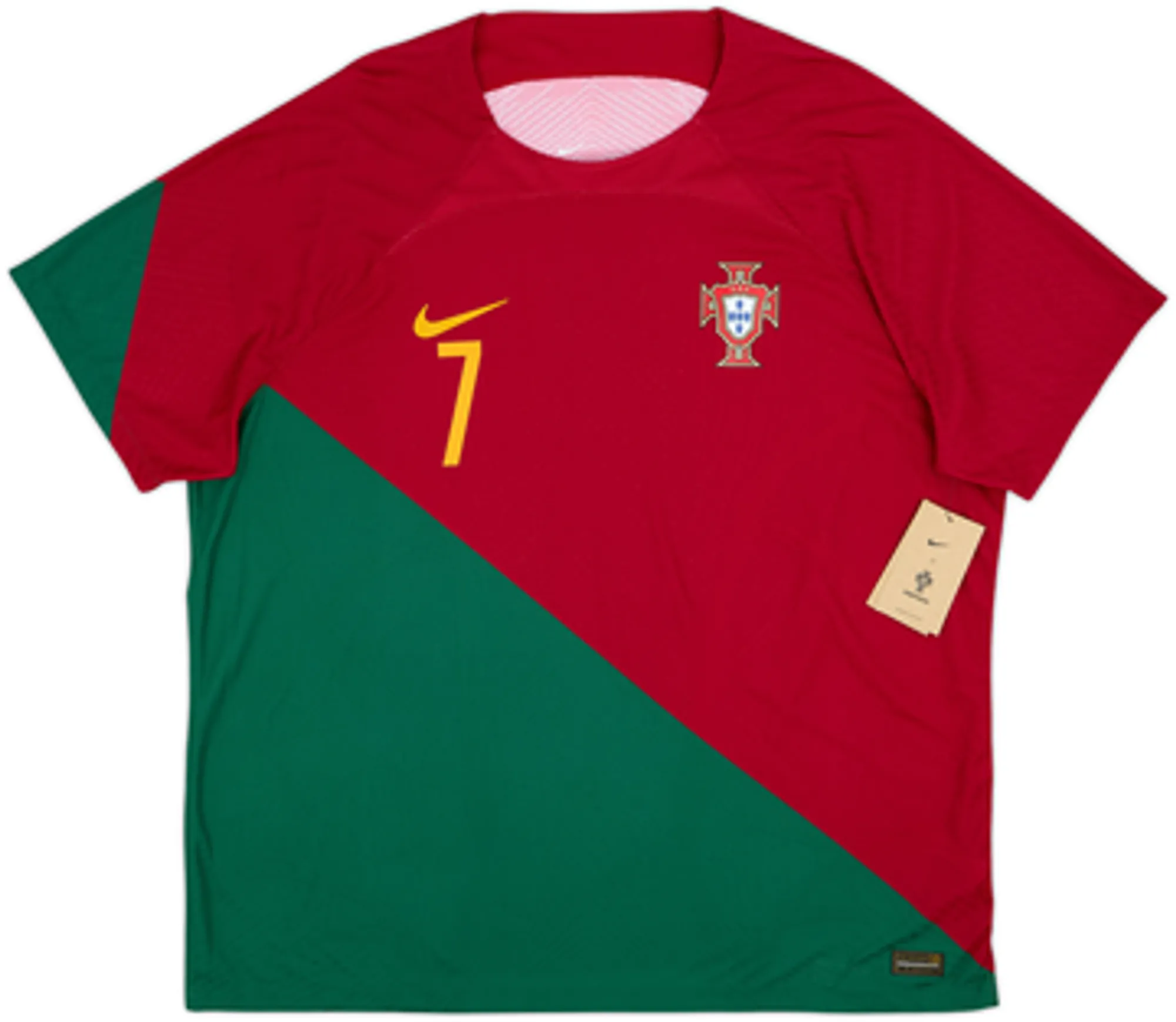 2022-23 Portugal Authentic Home Shirt Ronaldo #7 (M)