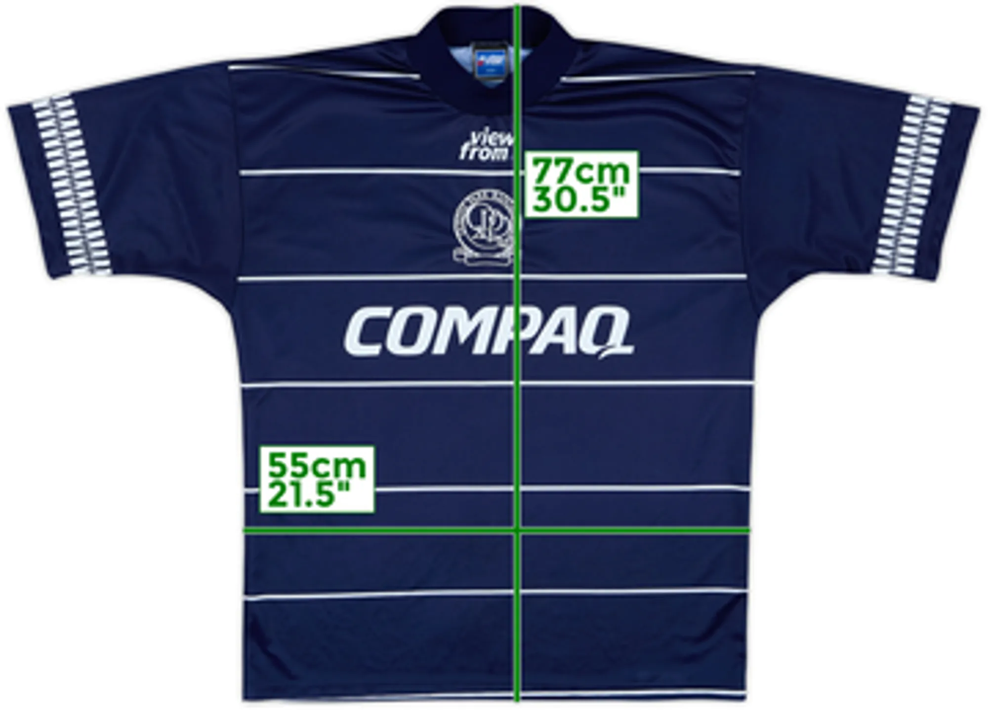 1995-96 QPR Away Shirt - 9/10 - (L)