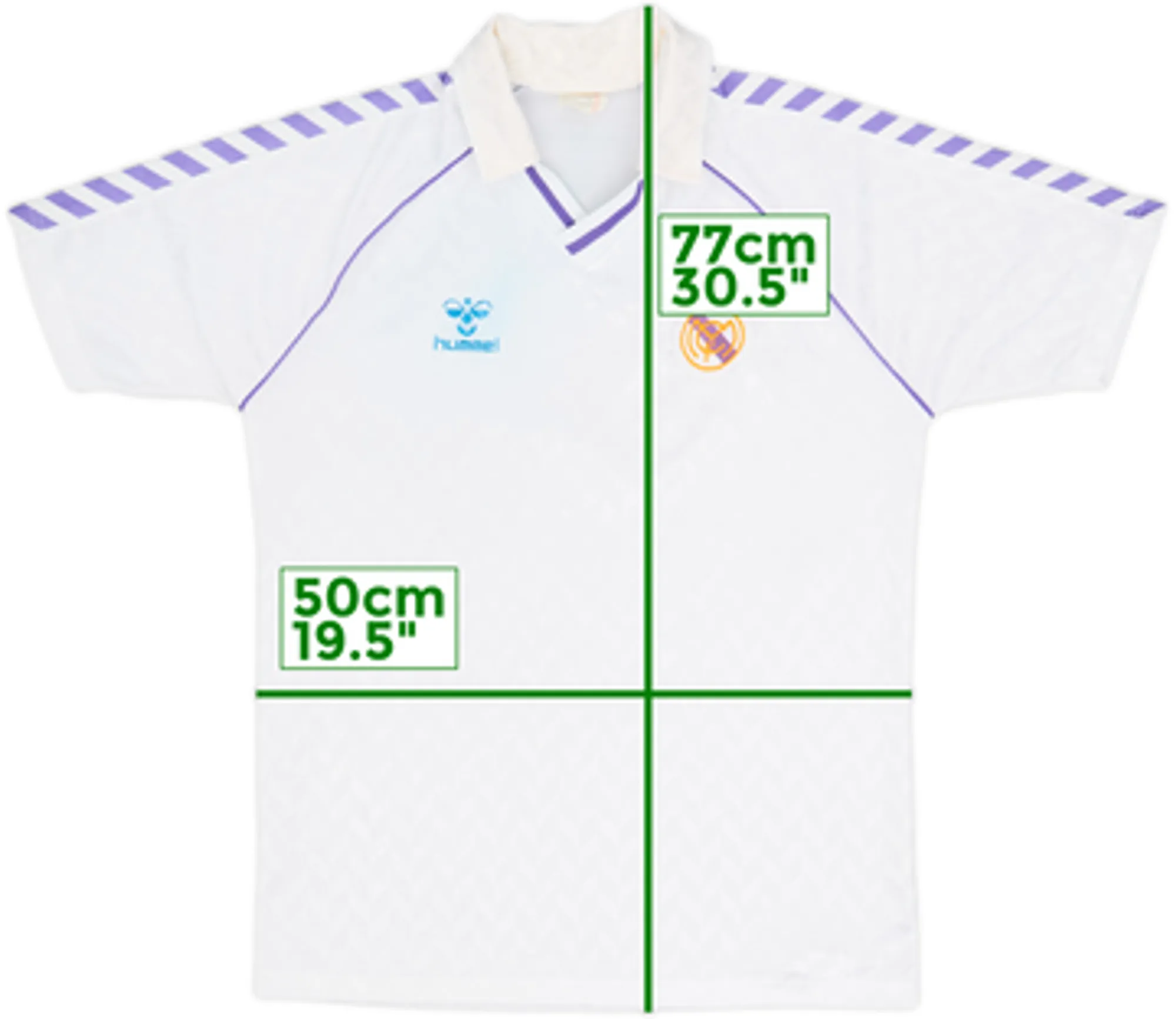 1986-87 Real Madrid Home Shirt - 5/10 - (M)