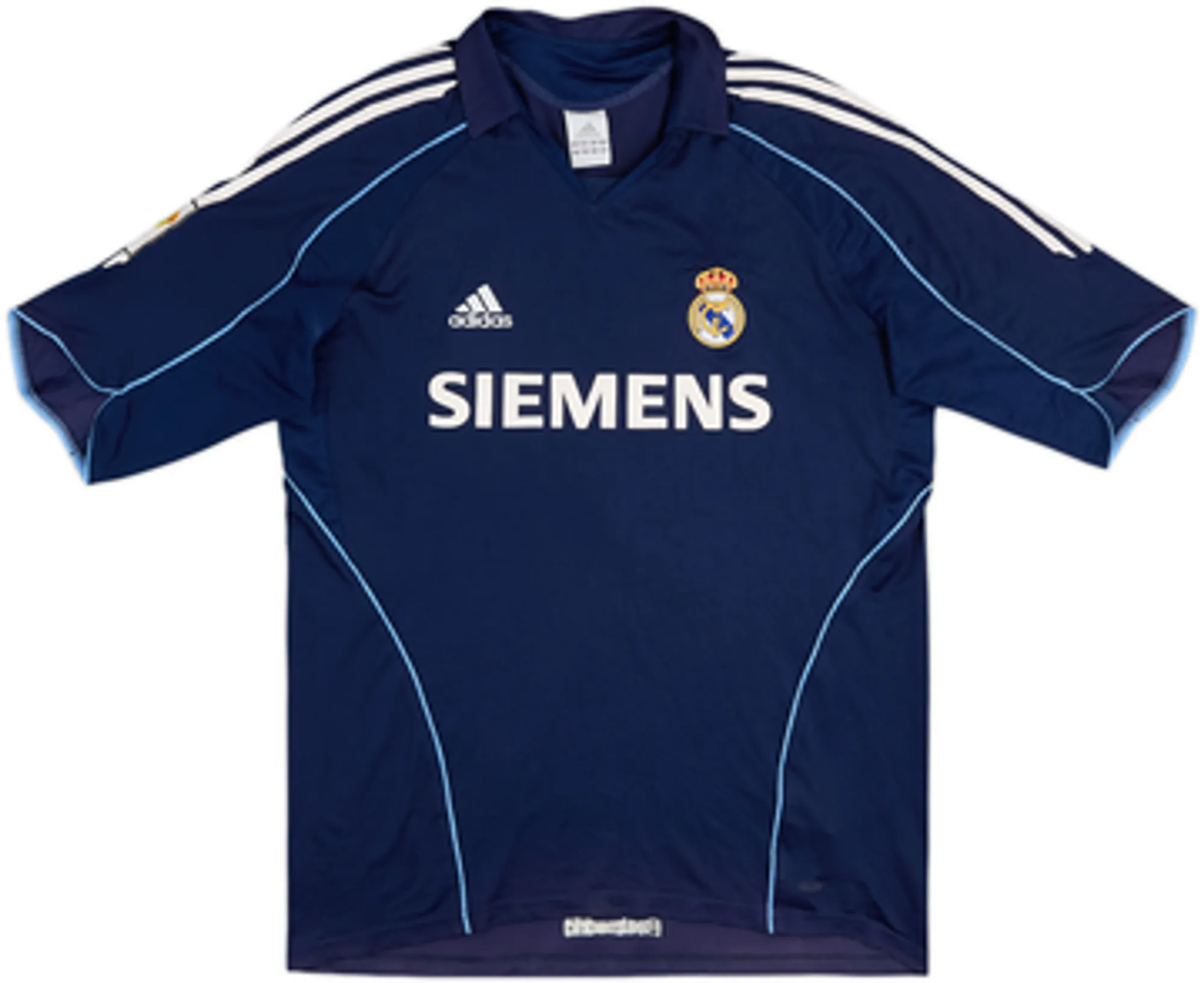 2005-06 Real Madrid Away Shirt Zidane #5 - 6/10 - (L)