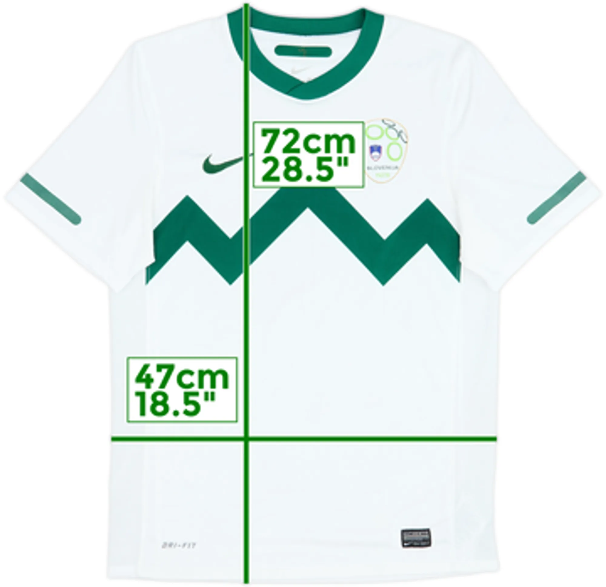 2010-11 Slovenia Home Shirt - 10/10 - (S)