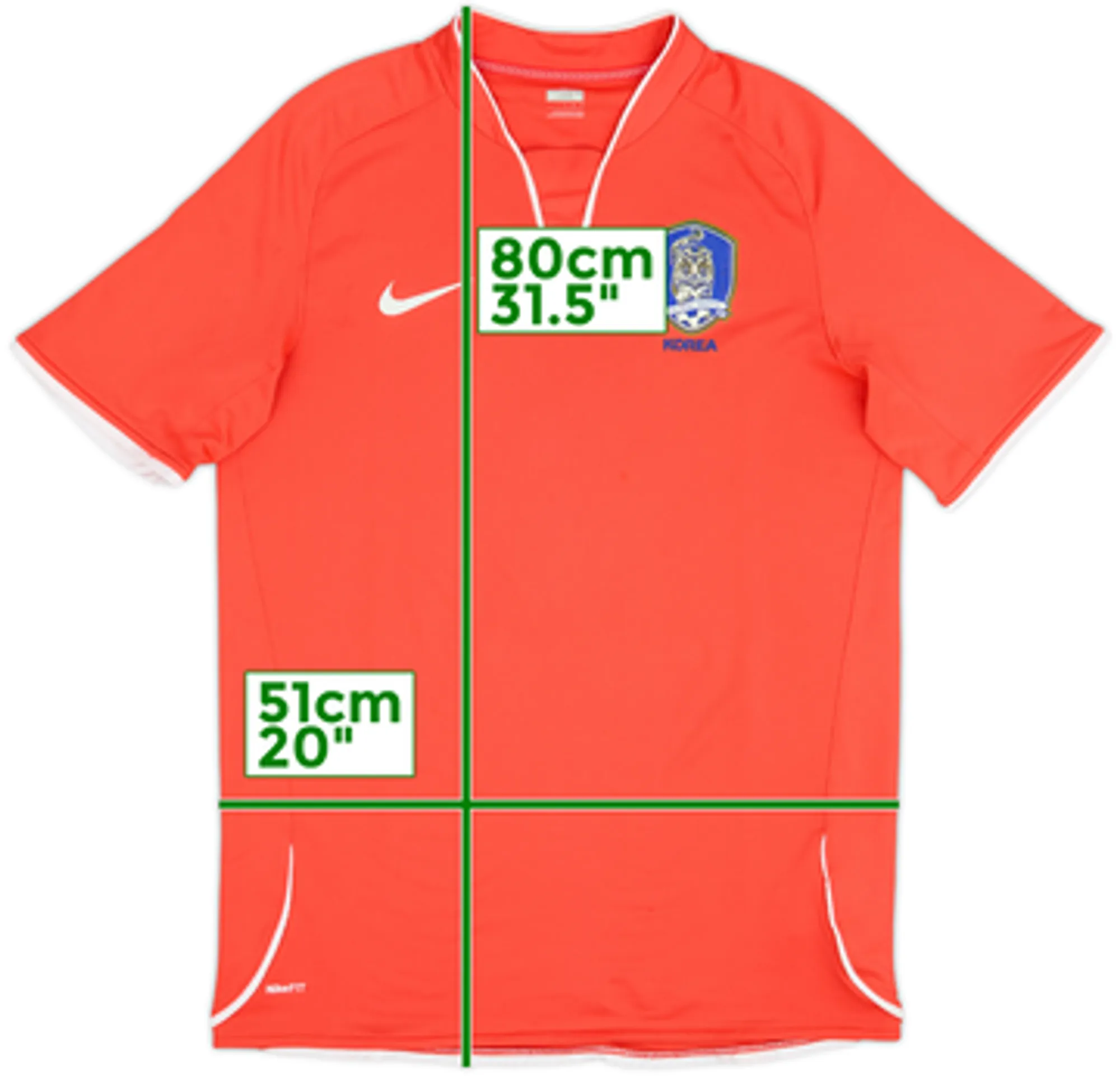 2008-10 South Korea Home Shirt - 5/10 - (L)