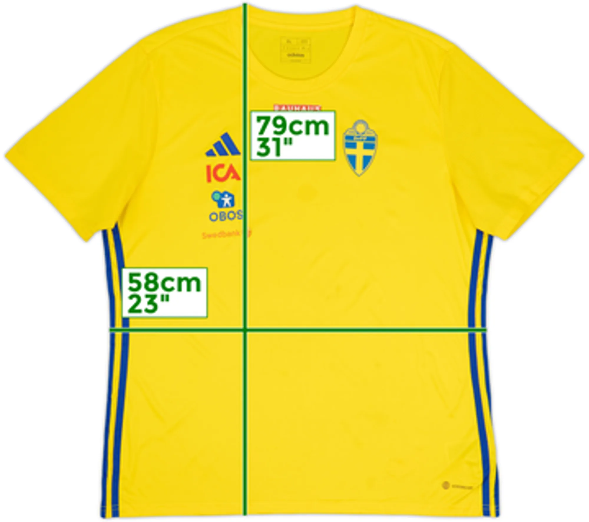 2022-23 Sweden adidas Training Shirt - 5/10 - (XL)