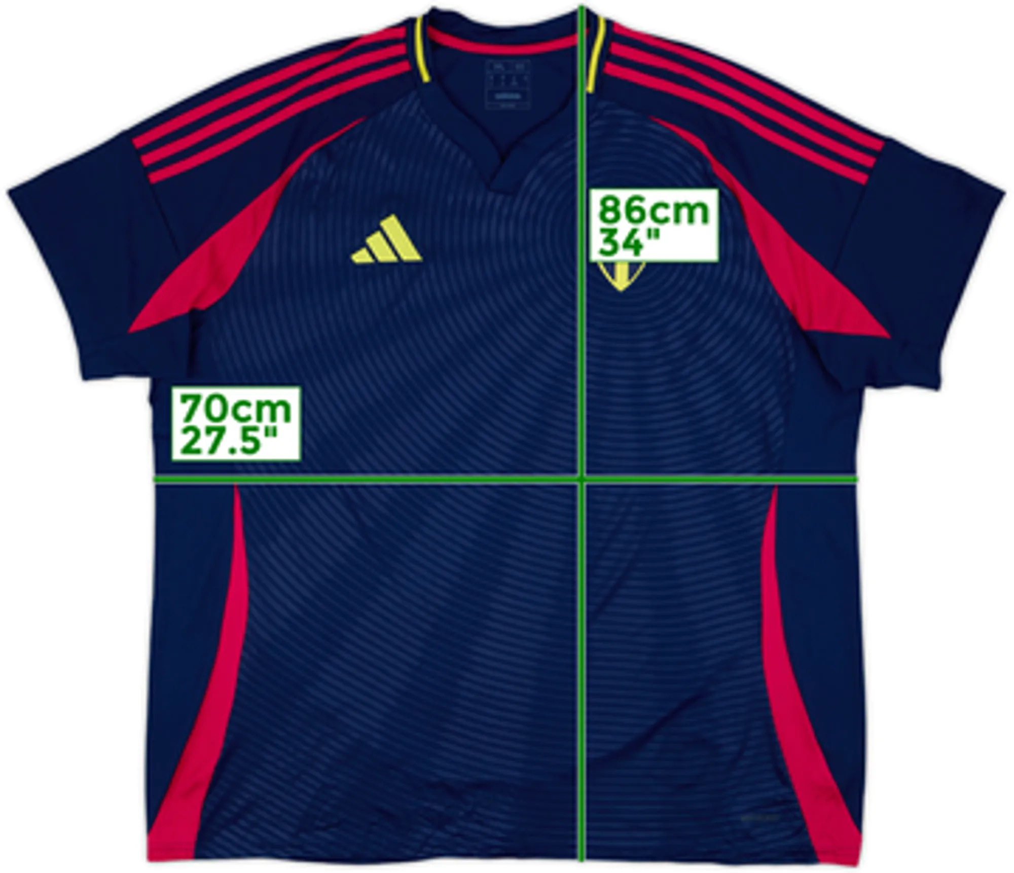 2024-25 Sweden Away Shirt - 10/10 - (3XL)