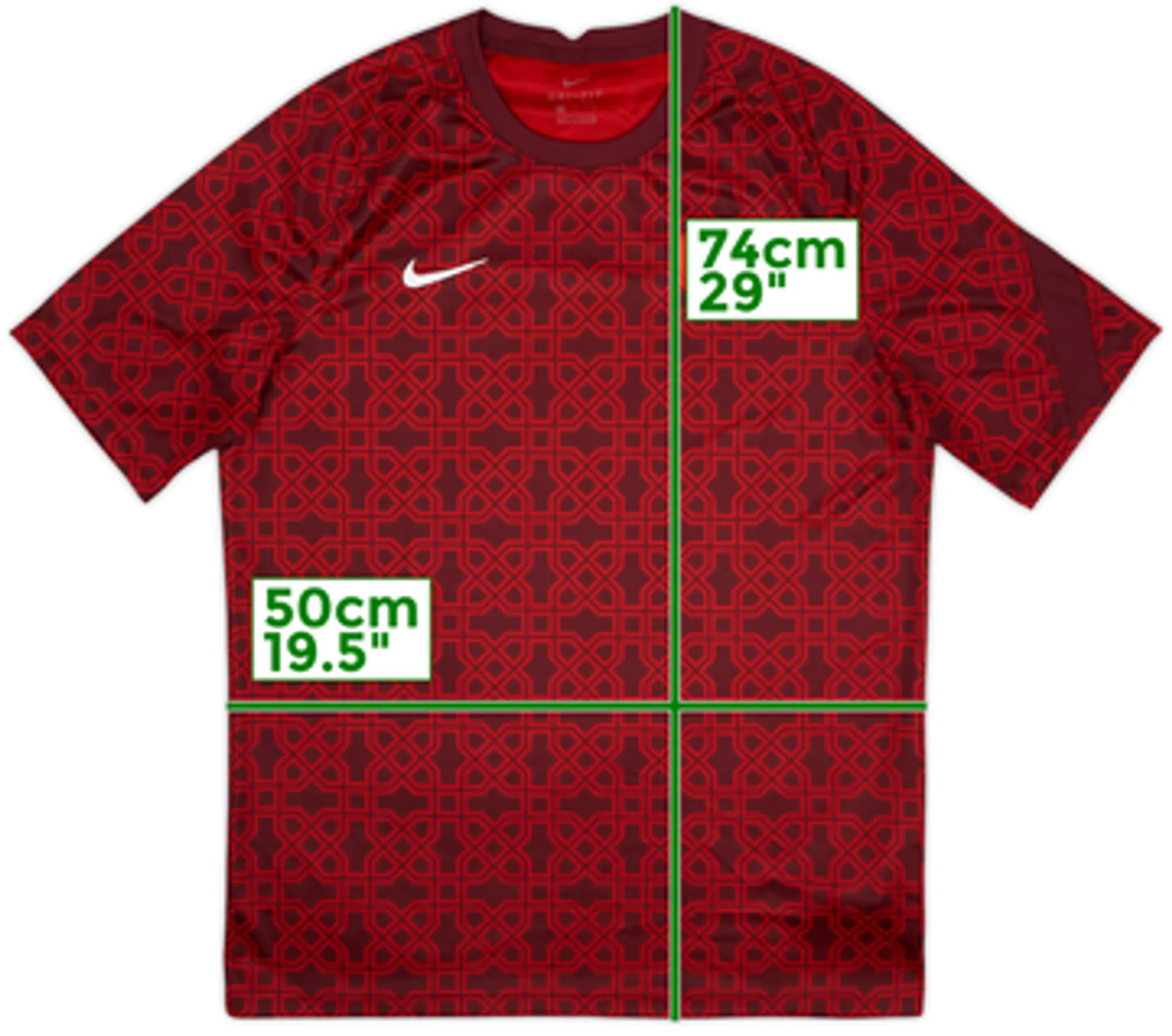2020-22 Turkey Nike Pre-Match Training Shirt - 10/10 - (L)