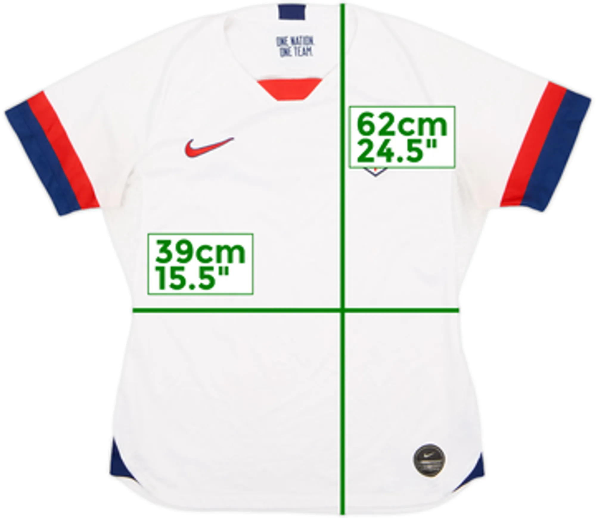 2019-20 USA Home Shirt - 7/10 - (Women's M)