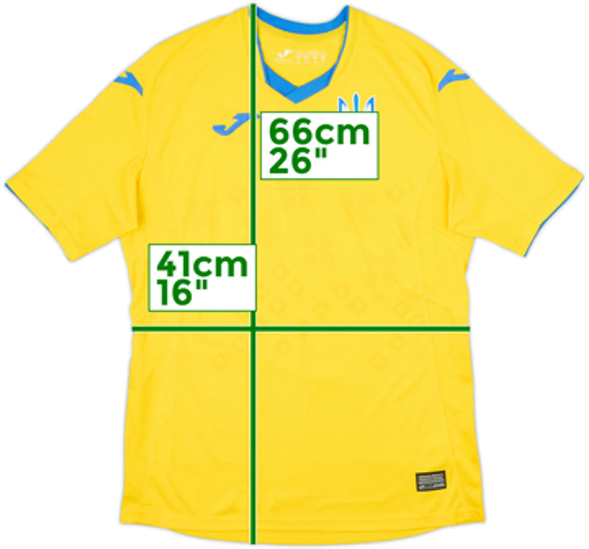 2020-21 Ukraine Home Shirt - 8/10 - (S)