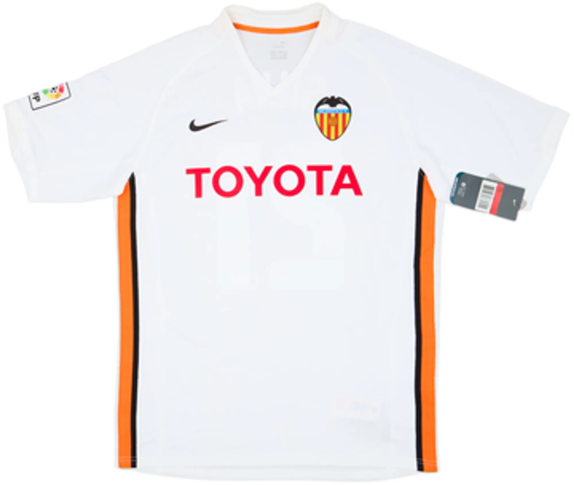 2006-07 Valencia Home Shirt Silva #21 (L)