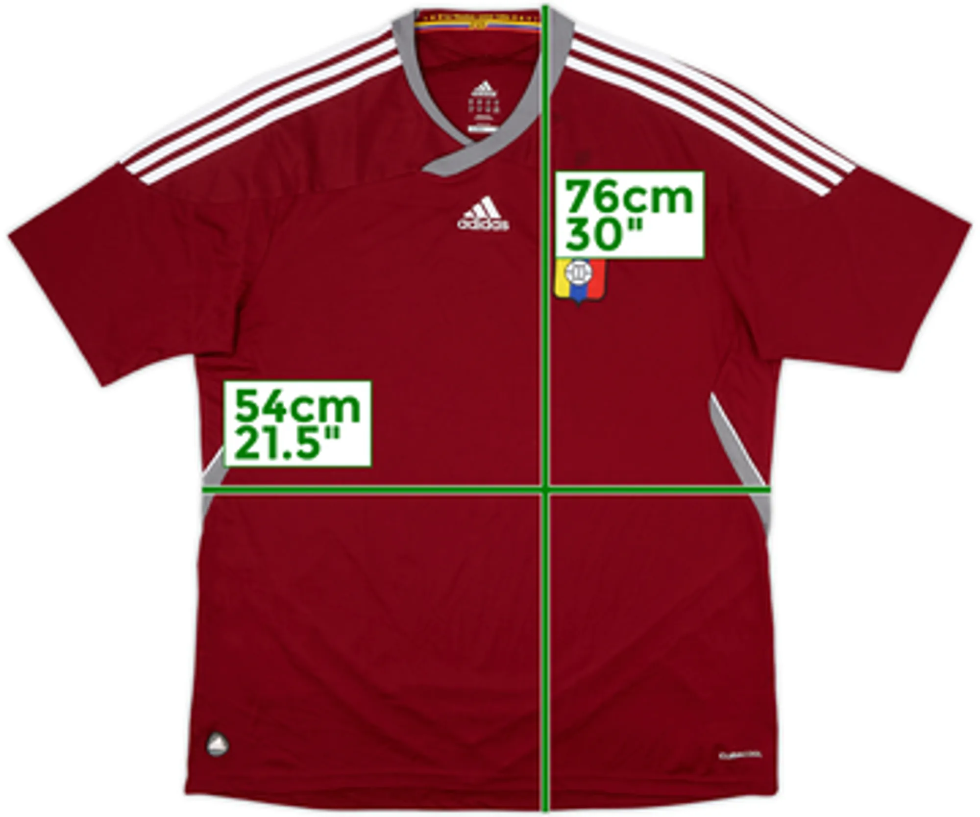 2011-14 Venezuela Home Shirt - 9/10 - (XL)