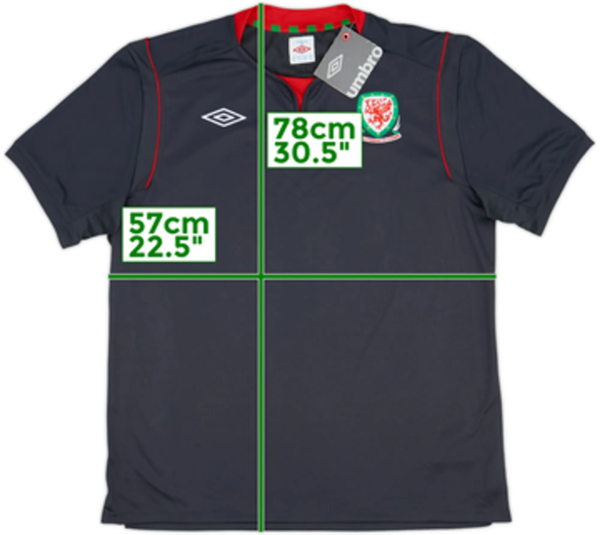 2011-12 Wales Away Shirt (L)