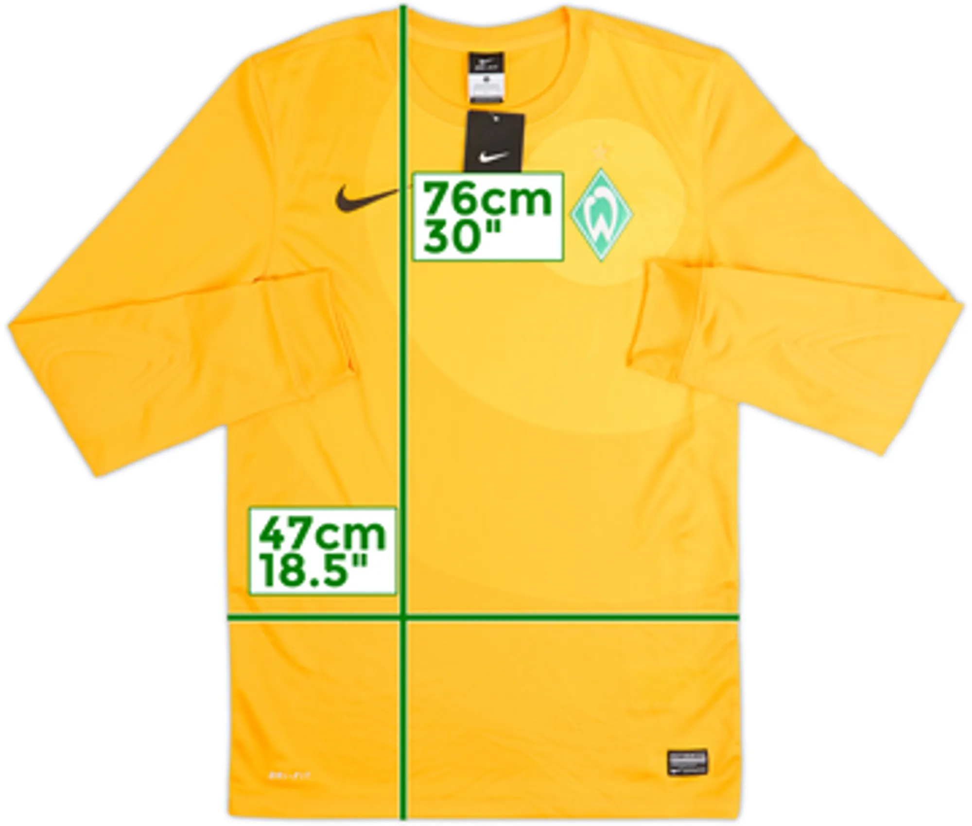 2013-14 Werder Bremen GK Shirt (S)