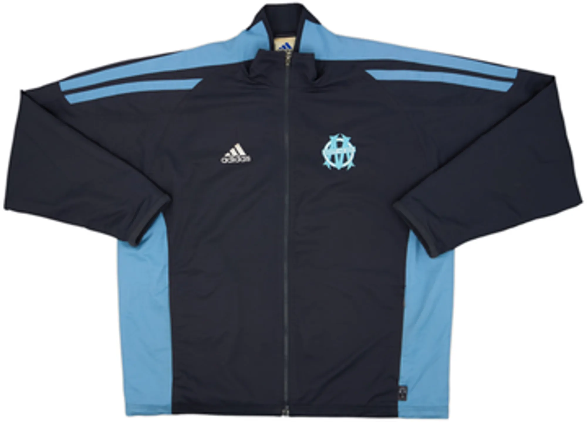 2001-02 Olympique Marseille adidas Tracksuit - 6/10 - (L)