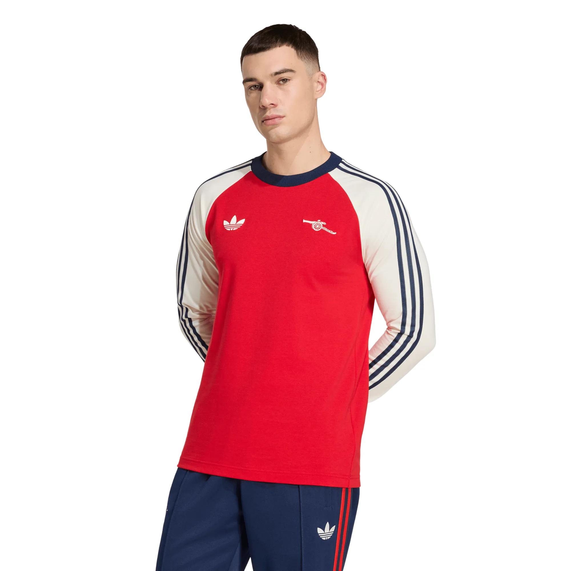 Arsenal adidas 25/26 Originals Long Sleeve T-Shirt, Red