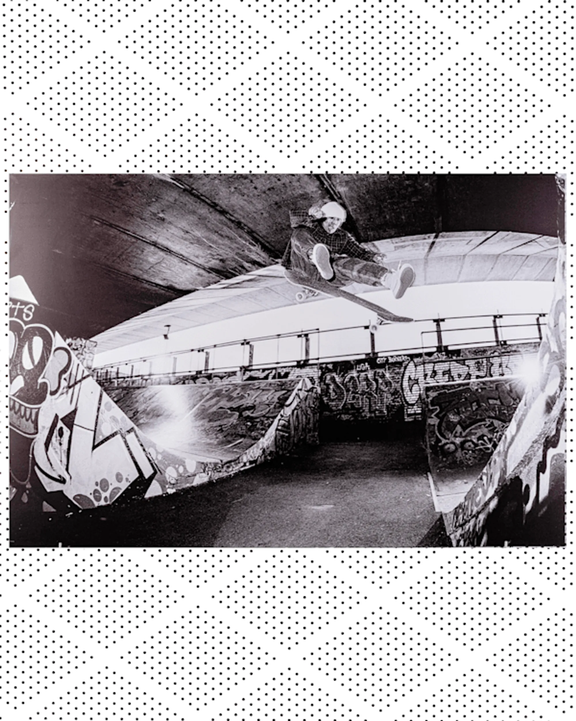 Vans - A2 Poster - Rafski, Man, Black