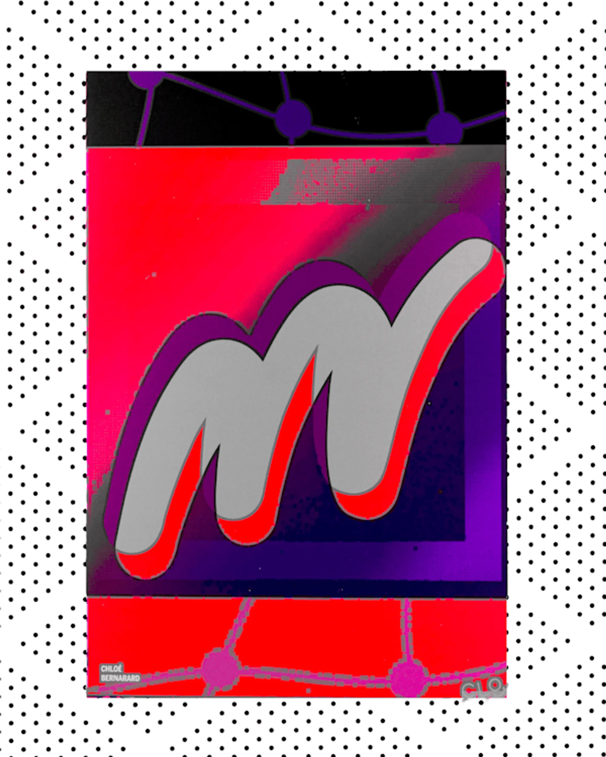 Vans - A2 Poster - Chloé Bernard, Man, Multicolour