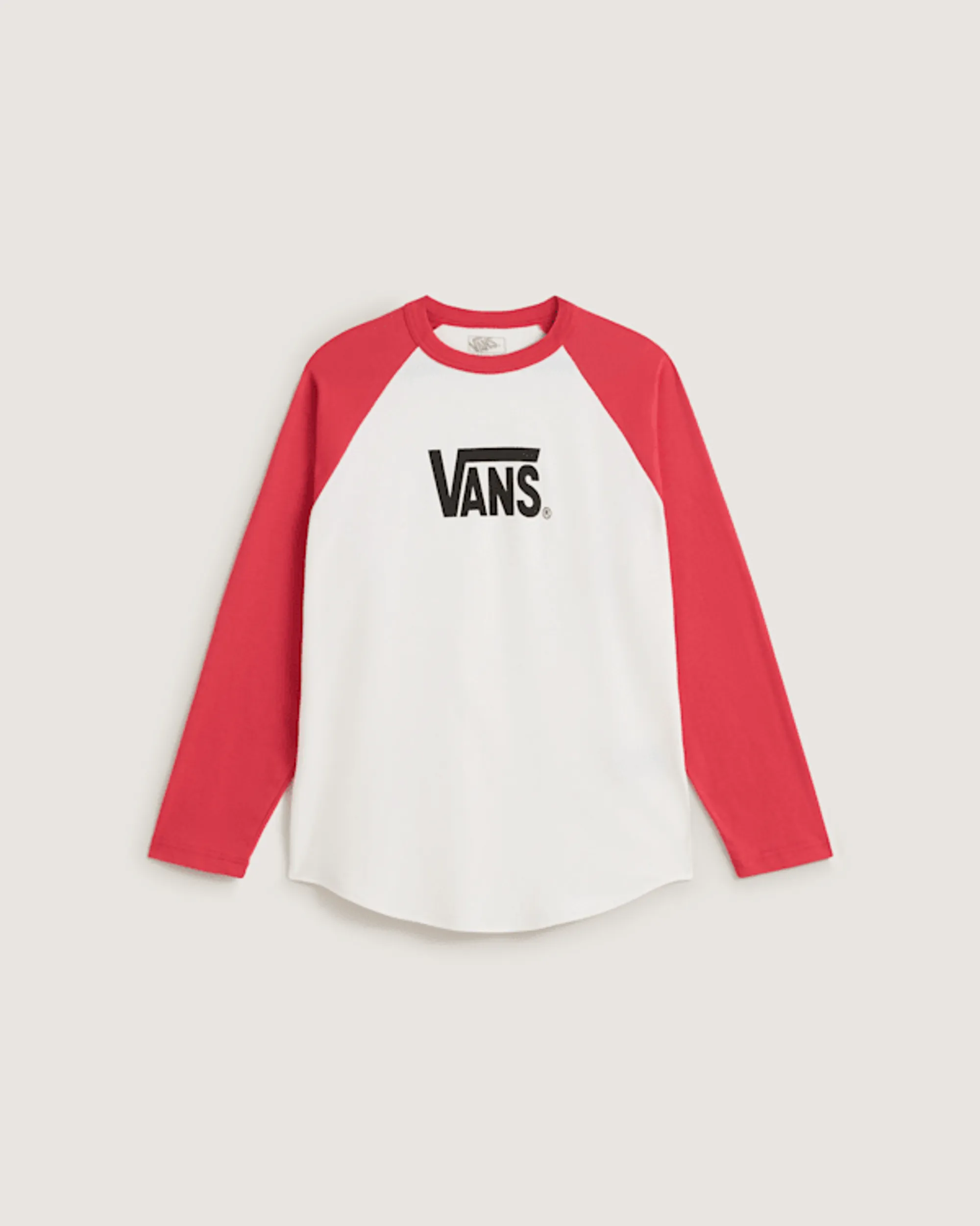 Vans - Core Raglan Long Sleeve T-Shirt, Man, Pink