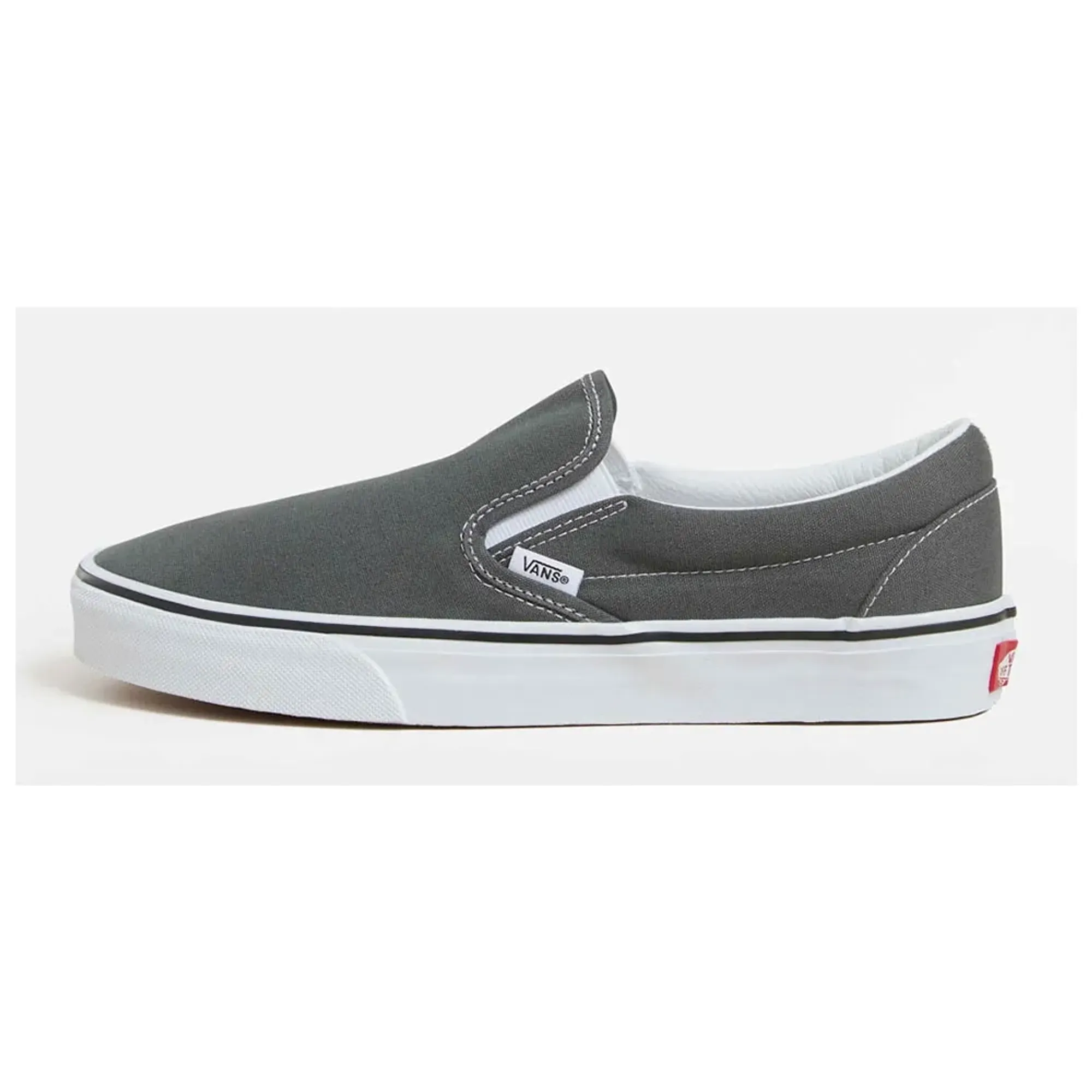 Vans - Canvas Classic Slip-On Shoes, Man, Grey