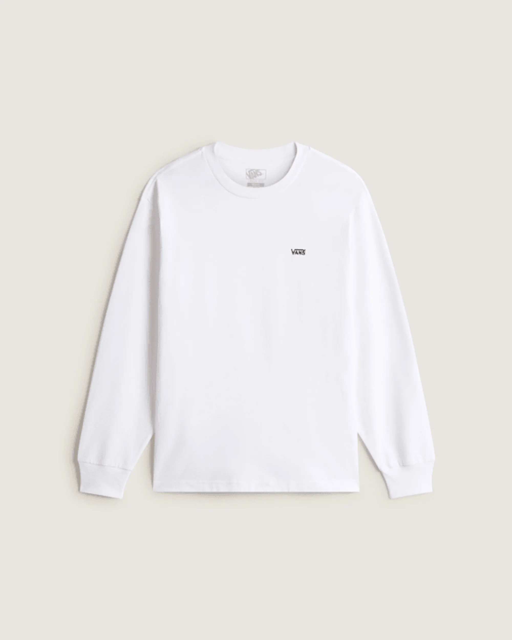Vans - Left Chest Ii Loose  Long Sleeve T-Shirt, Man, White