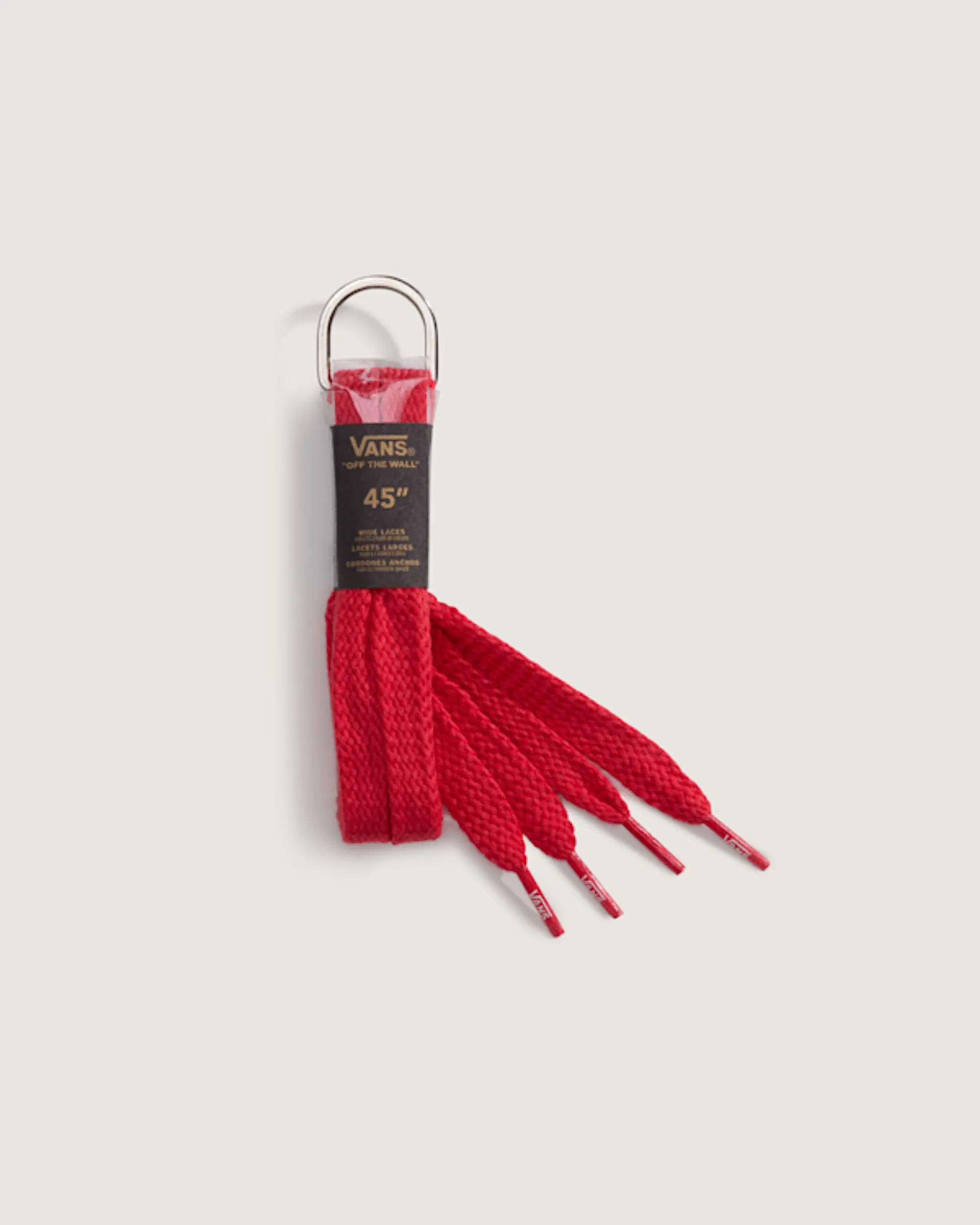 Vans - Vans Fat Shoe Laces, Man, Red