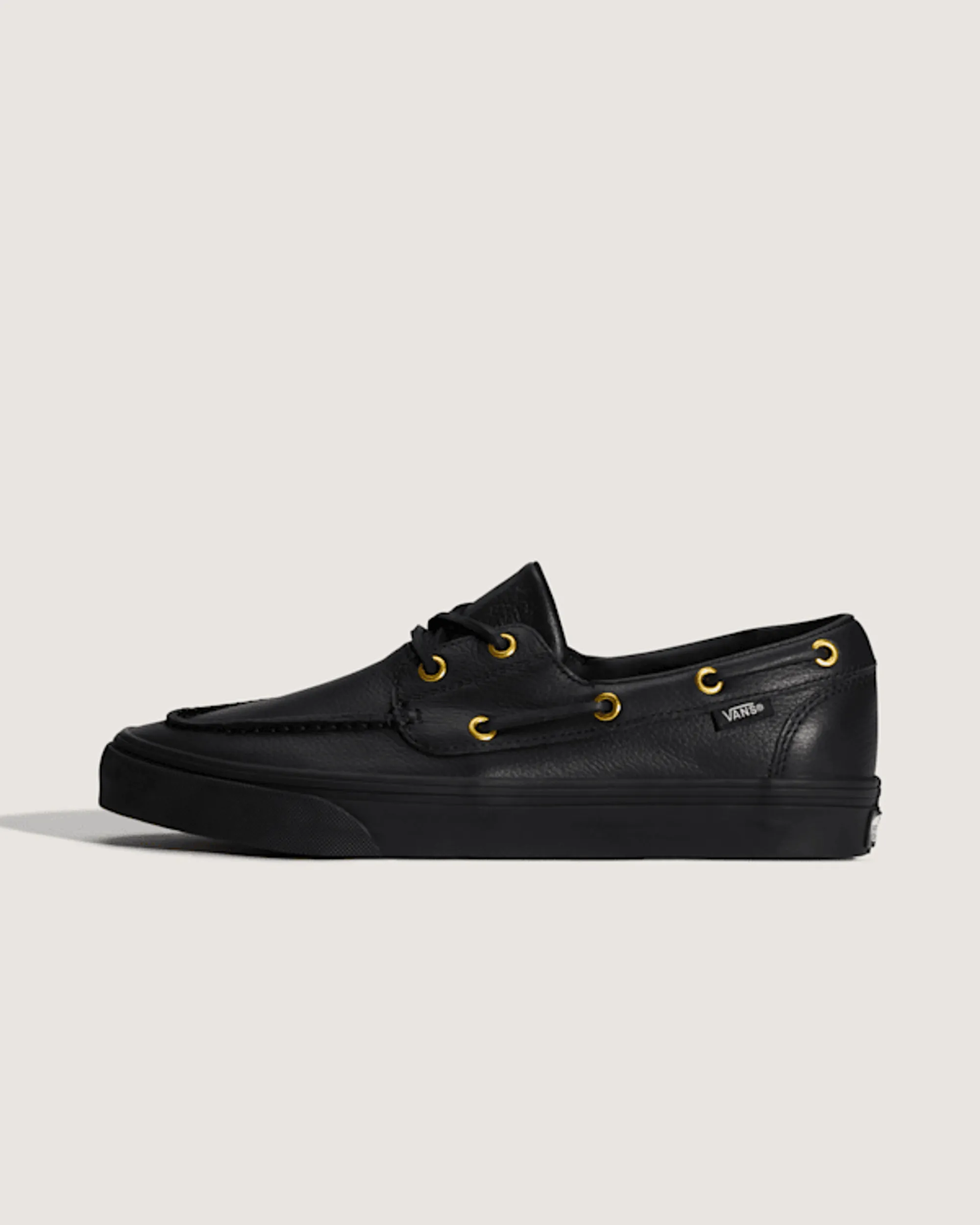 Vans - 2-Eyelet Boat Shoes, Man, Black