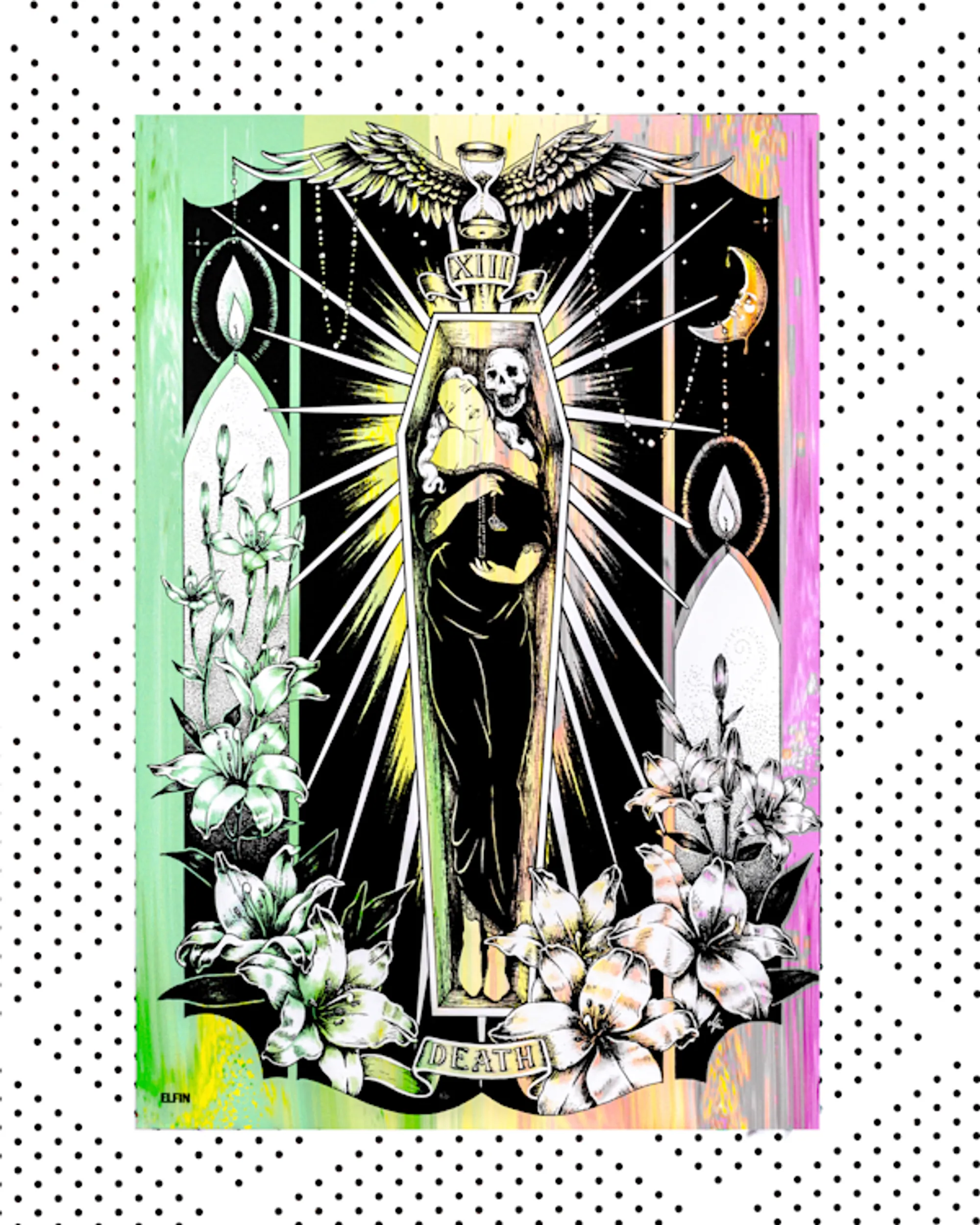 Vans - A2 Poster -  Isabel Aka Elfin, Man, Multicolour