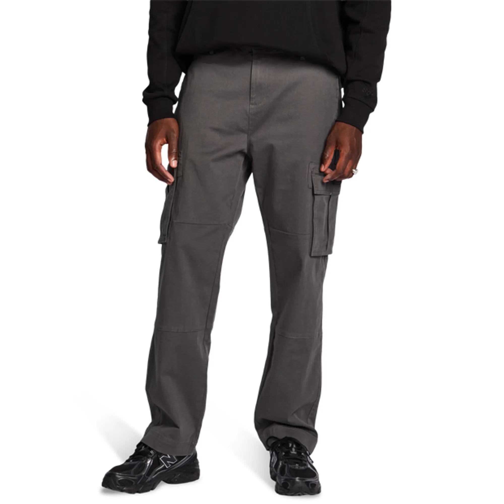 Street Cartel Pirlo Twill Cargo Men Pants - Grey