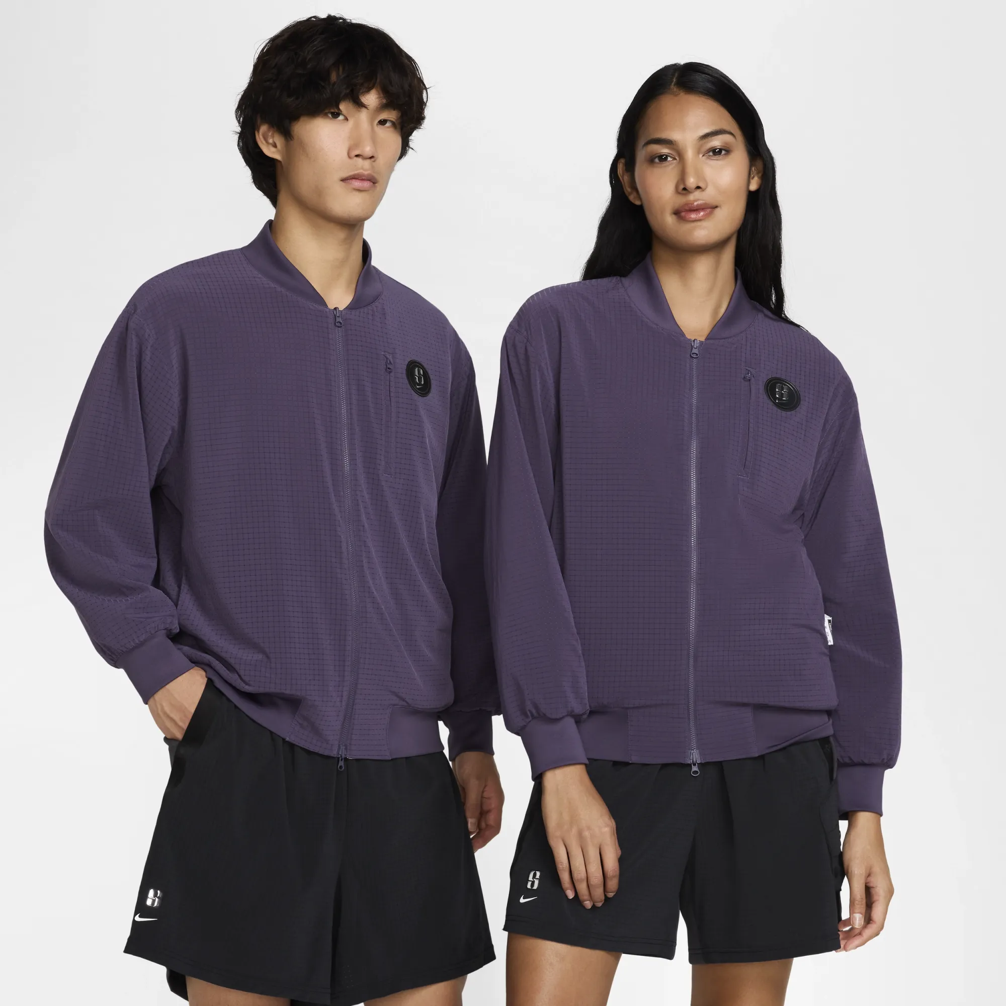 Nike Sabrina Reversible Basketball Jacket - Purple - Polyester/Elastane