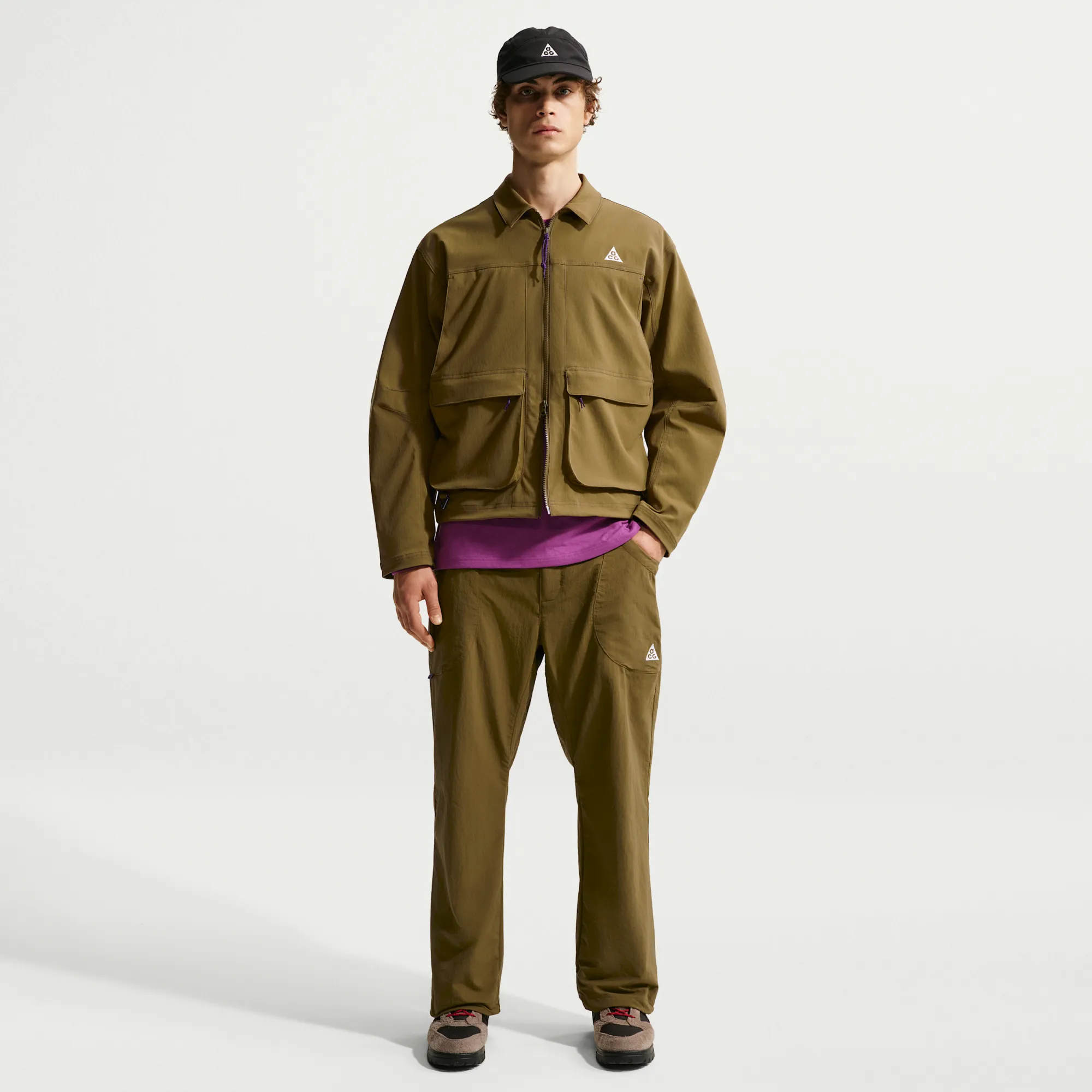 Nike ACG 'Dolomiti' Men's Trousers - Brown - Nylon