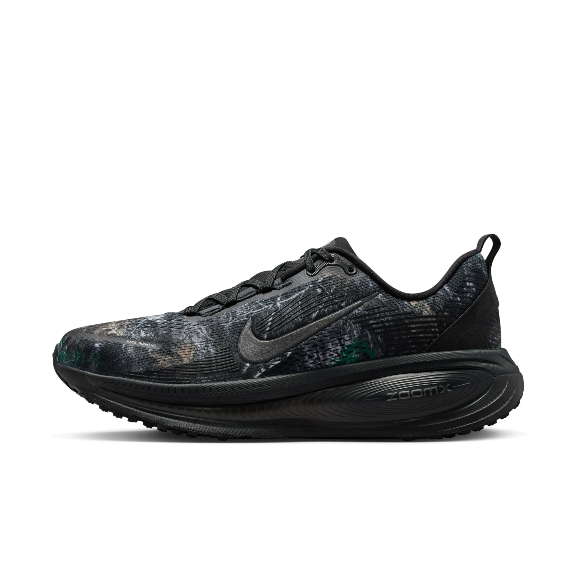 Nike Vomero 18 Men's Realtree® Road-Running Shoes - Black