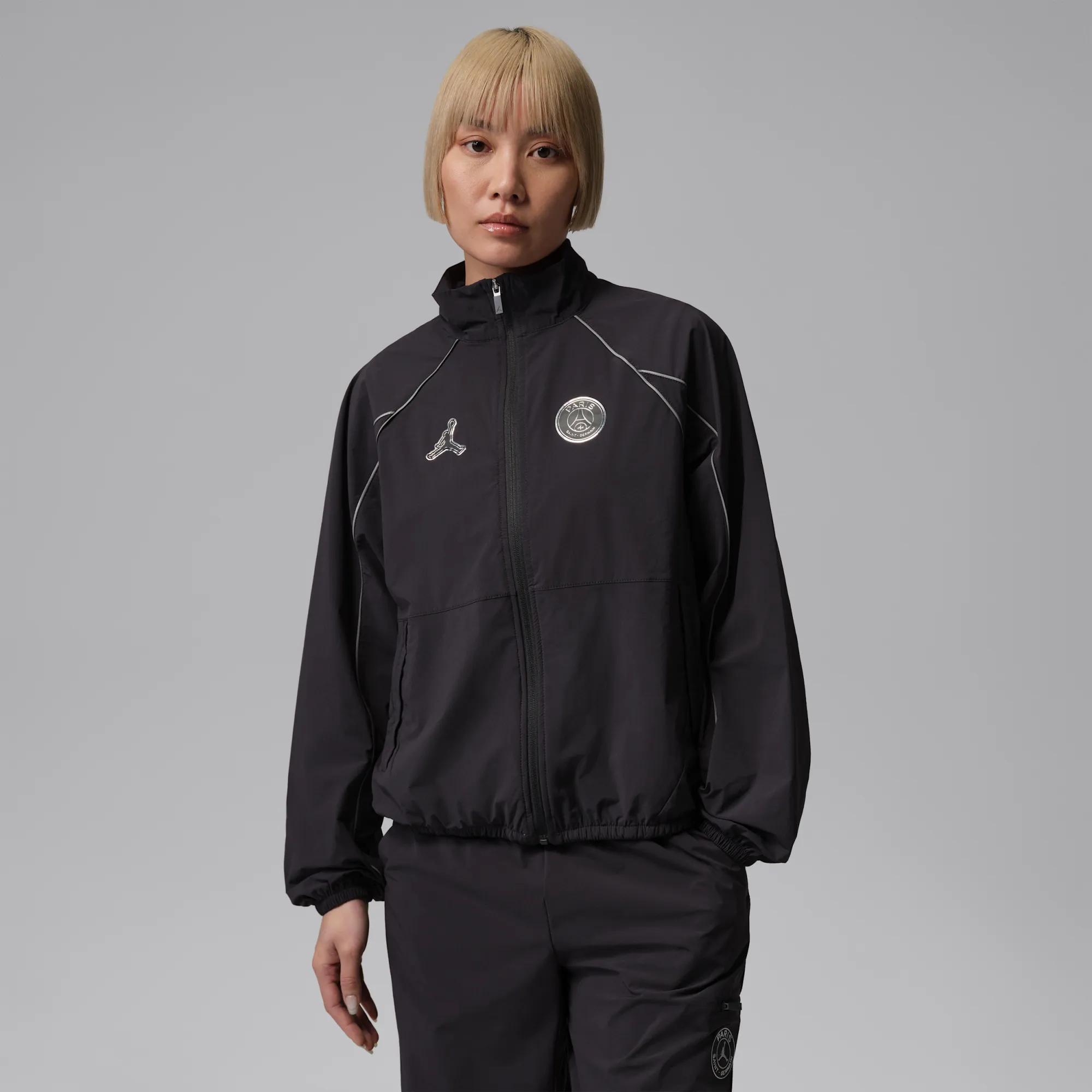 Nike Paris Saint-Germain Women's Anthem Jacket - Grey