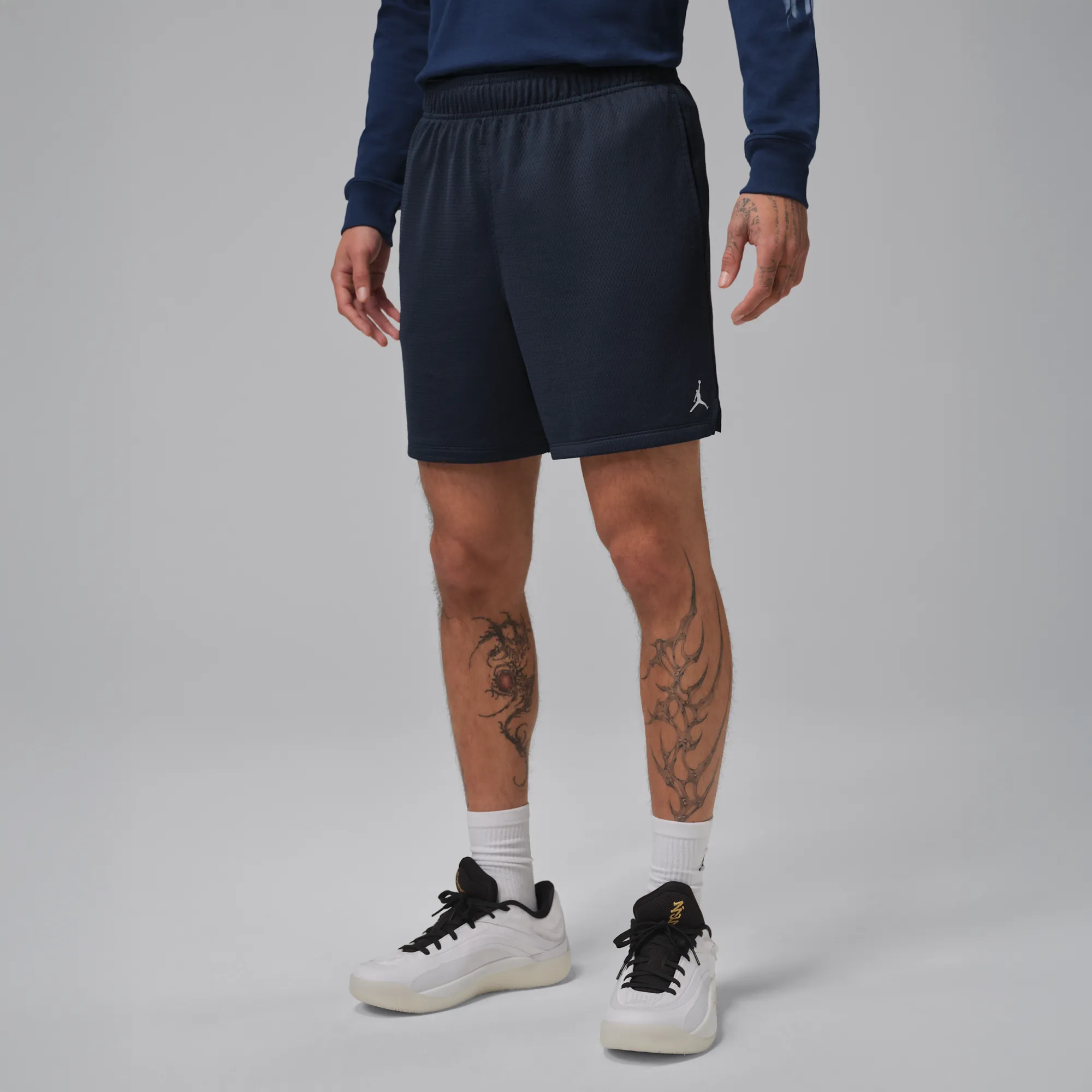 Nike Jordan Sport Essentials Men's Dri-FIT Shorts - Blue - Polyester