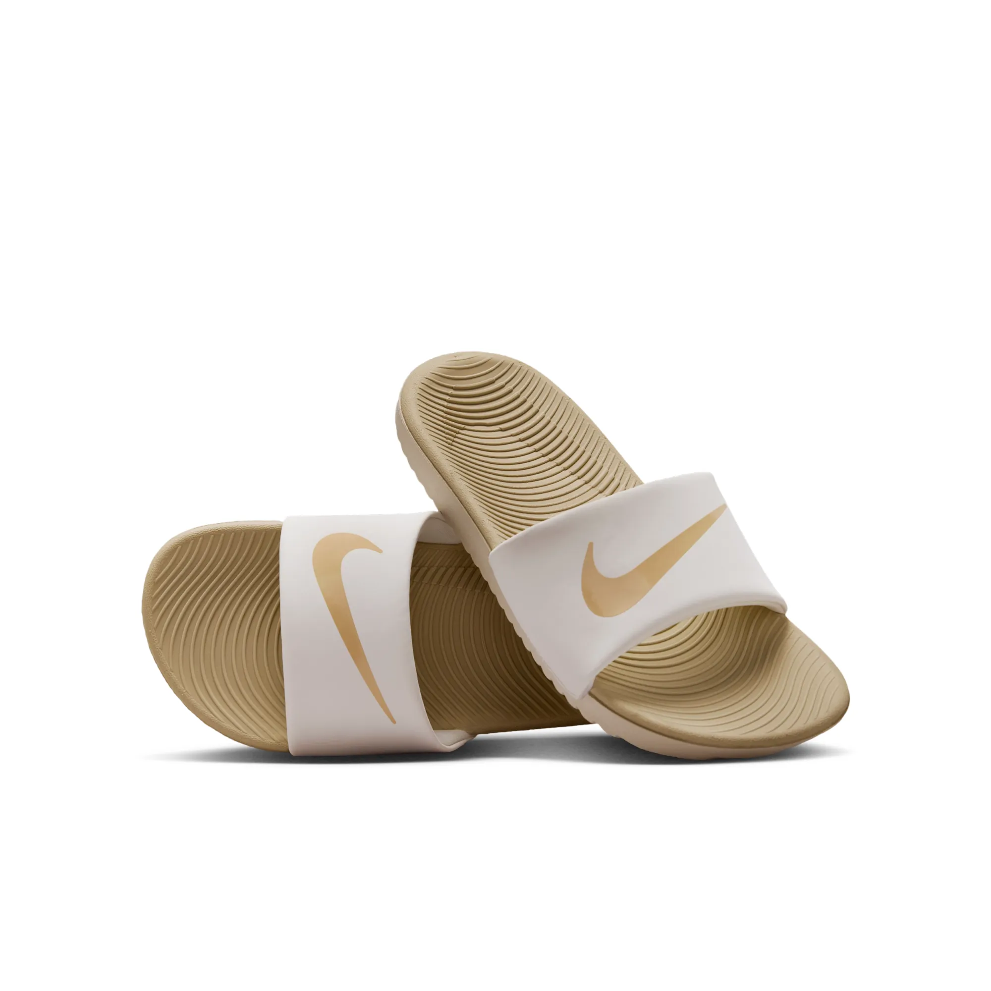Nike Kawa Younger/Older Kids' Slides - Grey