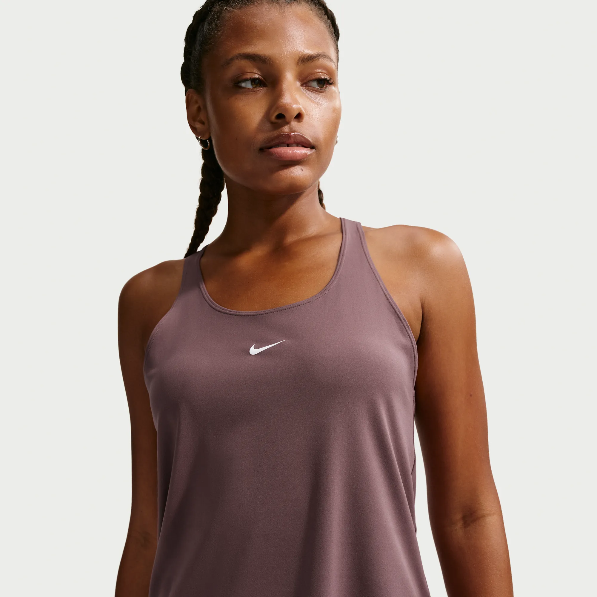Nike Pro Women's Dri-FIT Tank Top - Purple - Polyester/Elastane