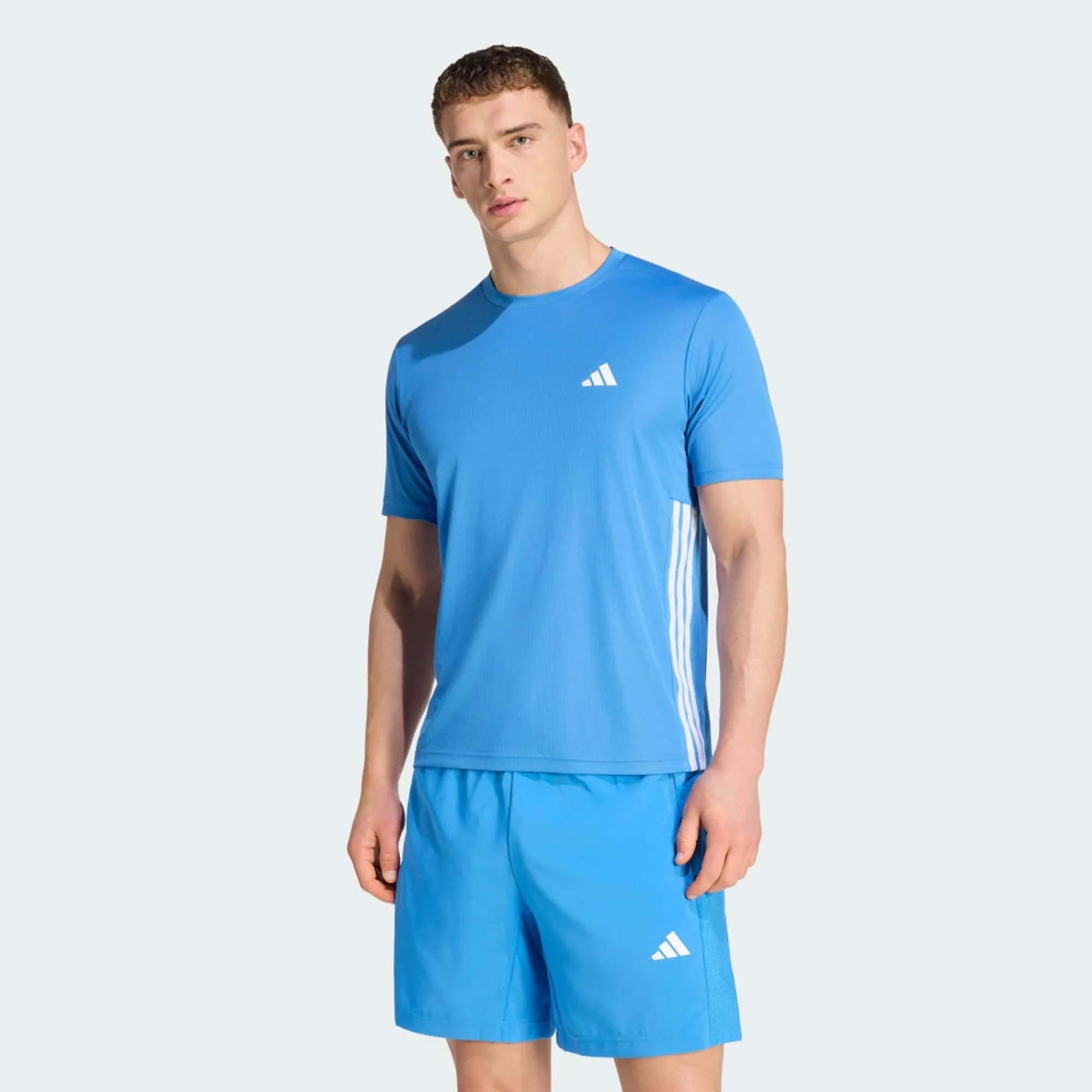 adidas WORKOUT ESSENTIALS BASE 3-STRIPES T-SHIRT