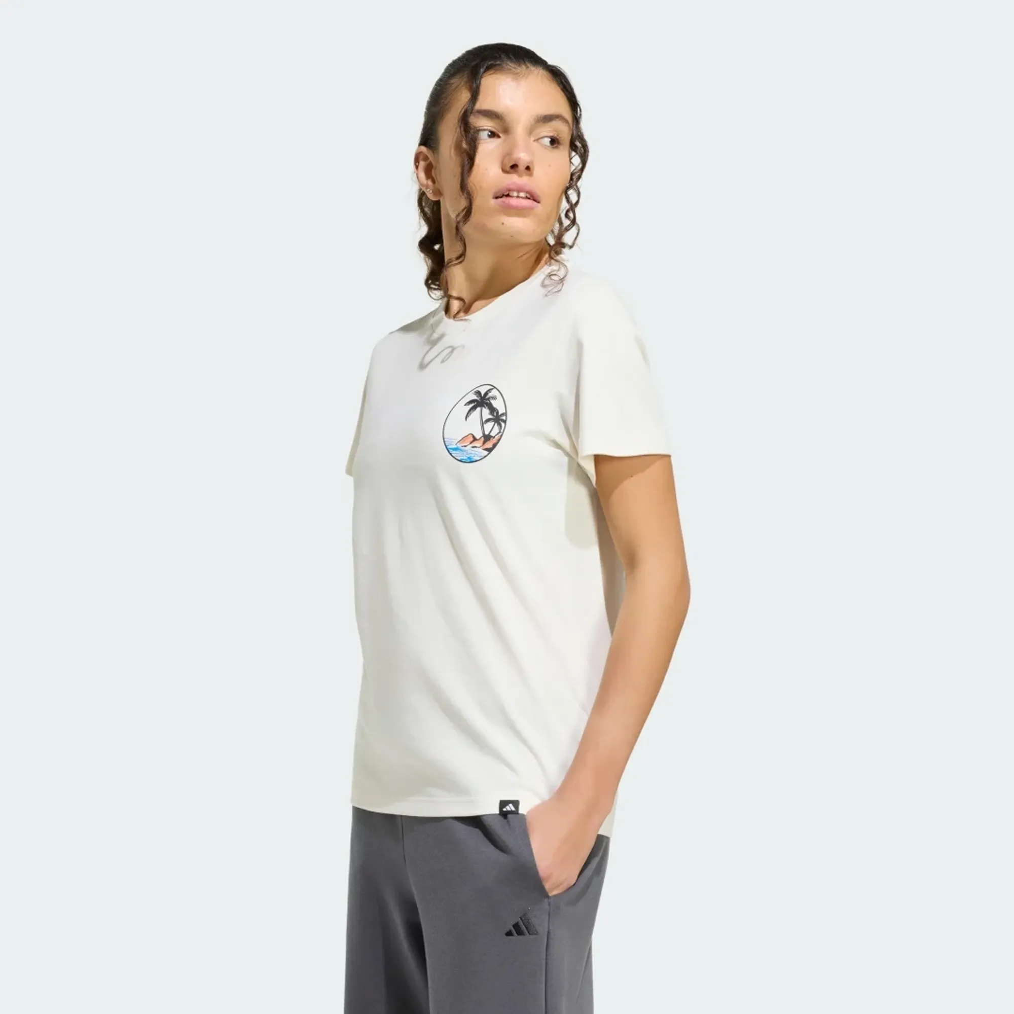 adidas SUMMER SLIDE GRAPHIC T-SHIRT2